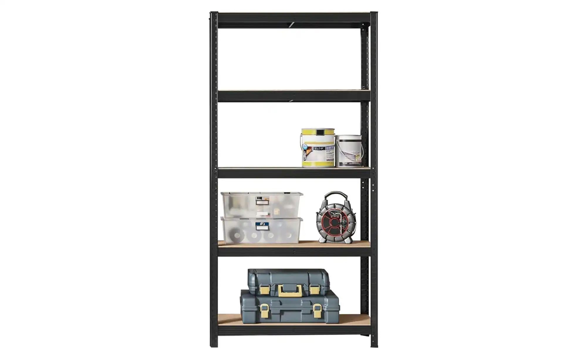 Schwerlastregal   ¦ schwarz ¦ Maße (cm): B: 90 H: 180 Regale > Standregale günstig online kaufen