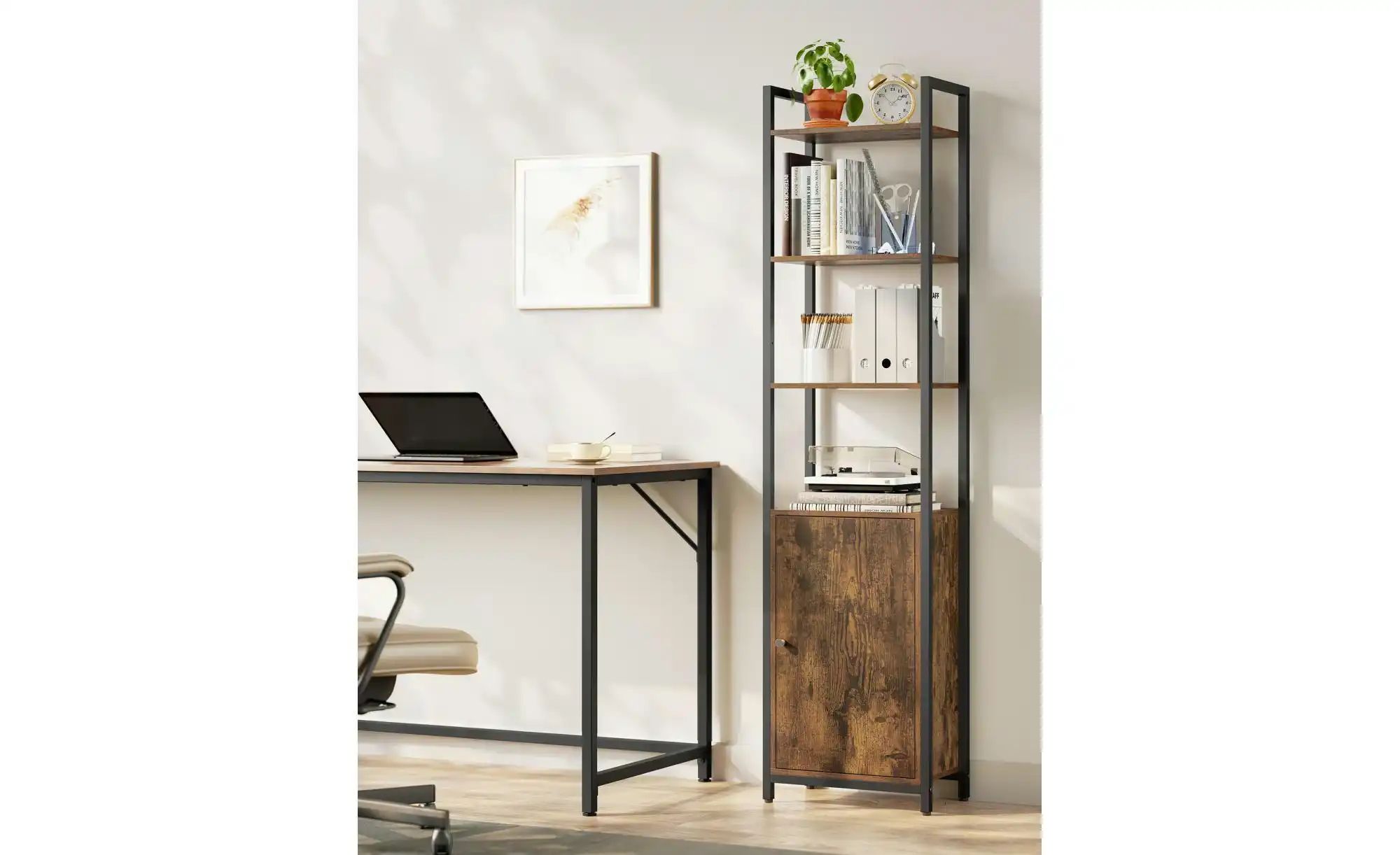 Thumbnail - Regal   ¦ braun ¦ Maße (cm): B: 40 H: 159,5 Regale > Standregale - Höffner