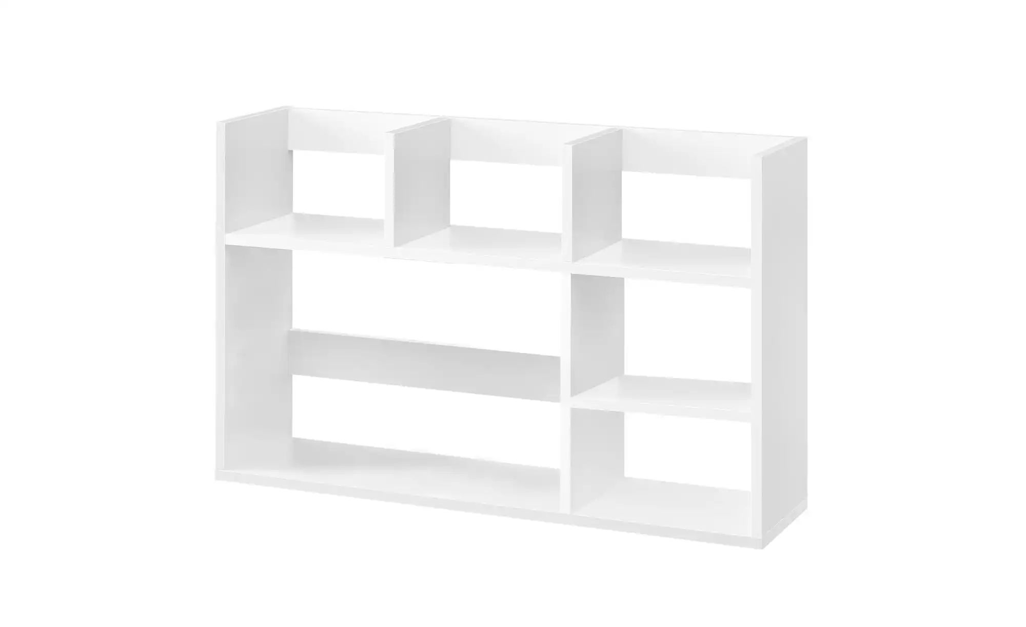 Regal   ¦ weiß ¦ Maße (cm): B: 80 H: 50 Regale > Standregale - Höffner günstig online kaufen