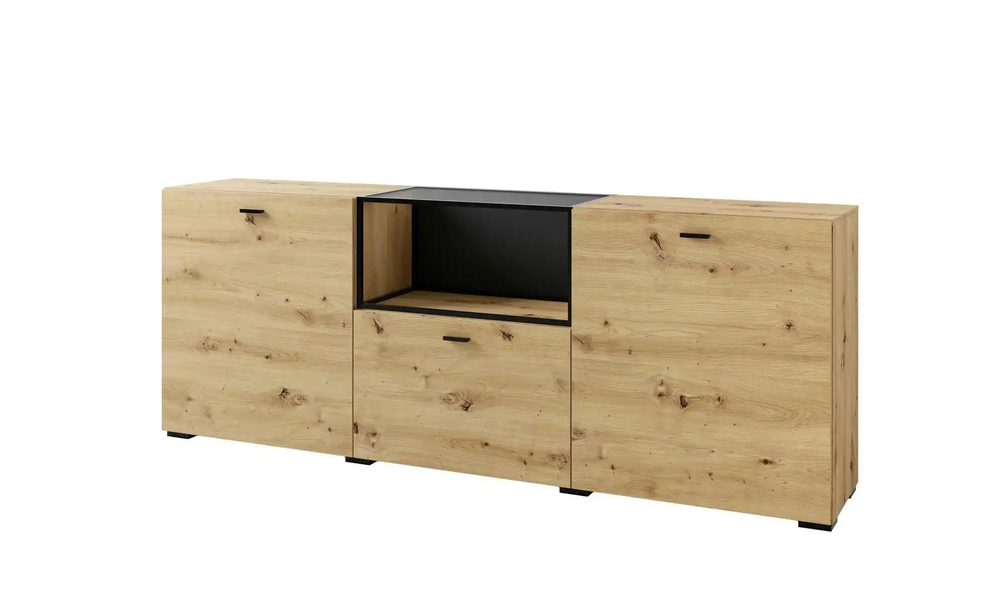 by Living Sideboard   ¦ holzfarben ¦ Maße (cm): B: 200 H: 75,5 Kommoden & S günstig online kaufen