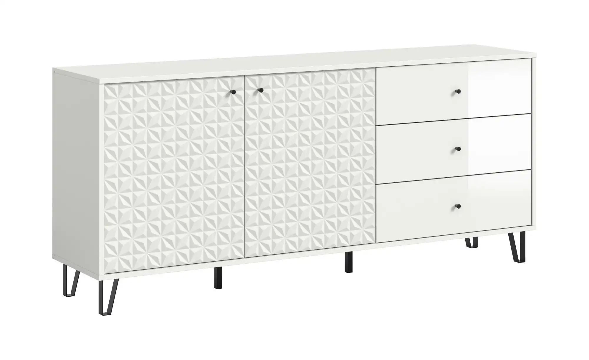 Sideboard   ¦ weiß ¦ Maße (cm): B: 169 H: 76 Kommoden & Sideboards > Sidebo günstig online kaufen