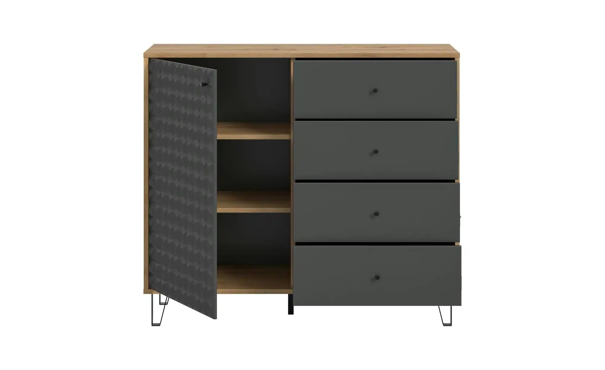 Thumbnail - Highboard  Prisma ¦ holzfarben ¦ Maße (cm): B: 110 H: 96 Kommoden & Sideboards > Highboards - Höffner
