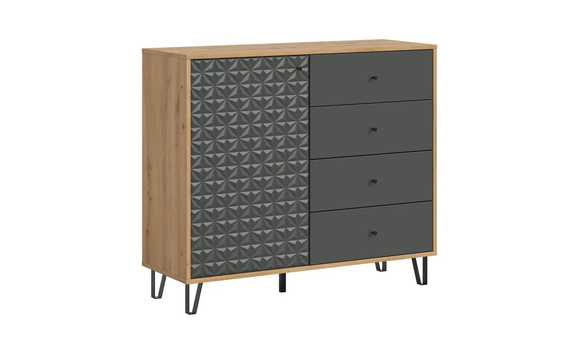 Highboard   ¦ holzfarben ¦ Maße (cm): B: 110 H: 96 Kommoden & Sideboards > günstig online kaufen