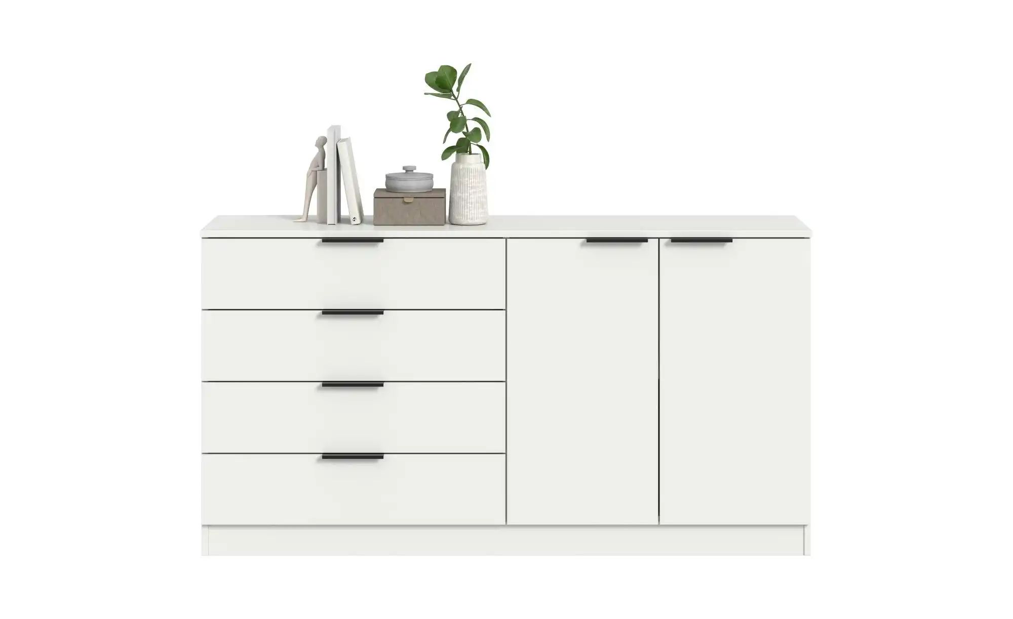Sideboard   ¦ weiß ¦ Maße (cm): B: 148 H: 80 Kommoden & Sideboards > Sidebo günstig online kaufen