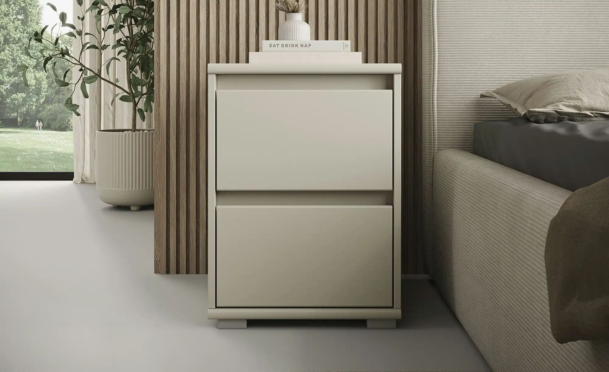 Kommode  Igliano ¦ beige ¦ Maße (cm): B: 40 H: 55 T: 48.0 Kommoden & Sidebo günstig online kaufen