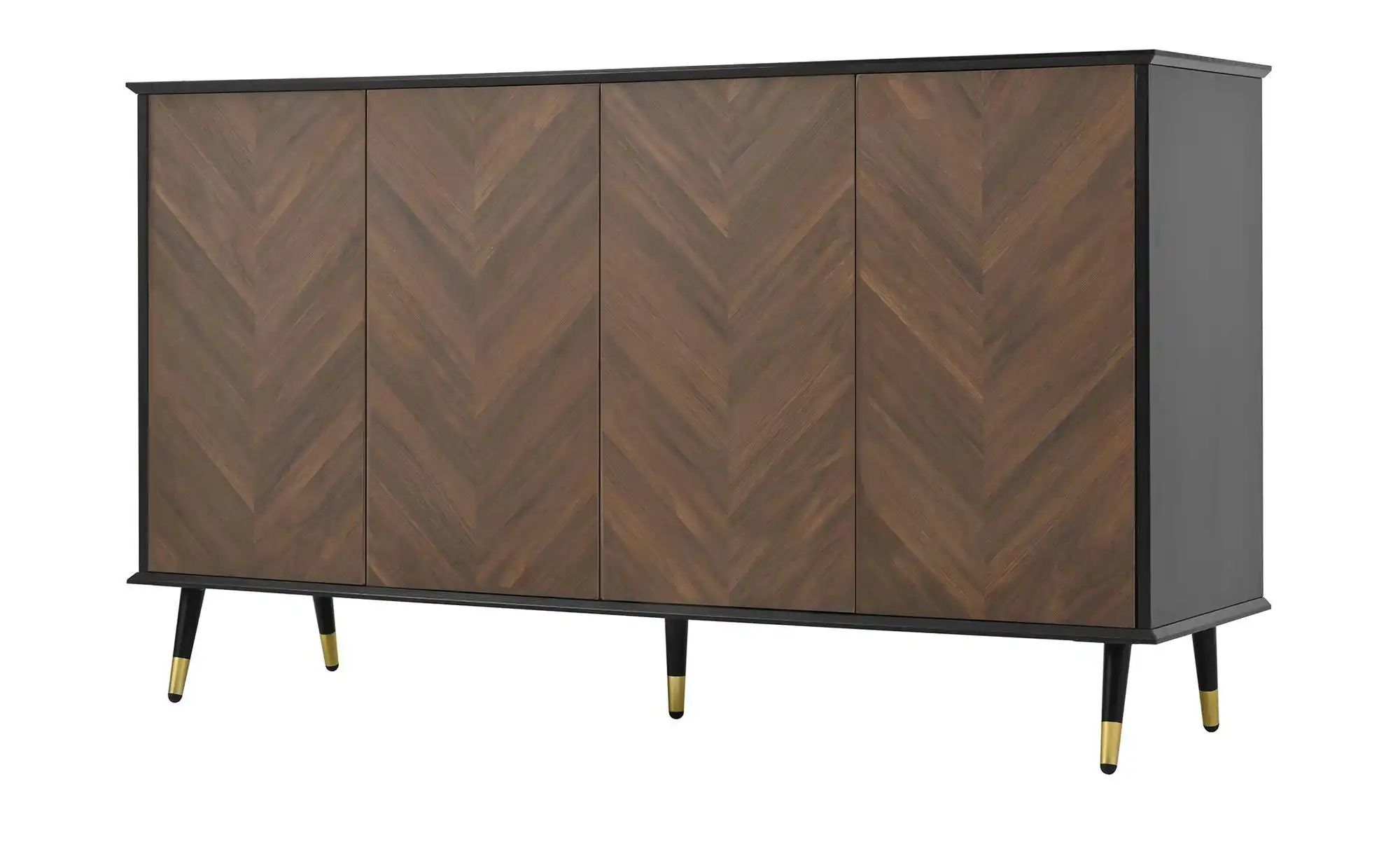 Sideboard   ¦ braun ¦ Maße (cm): B: 140 H: 80 Kommoden & Sideboards > Sideb günstig online kaufen