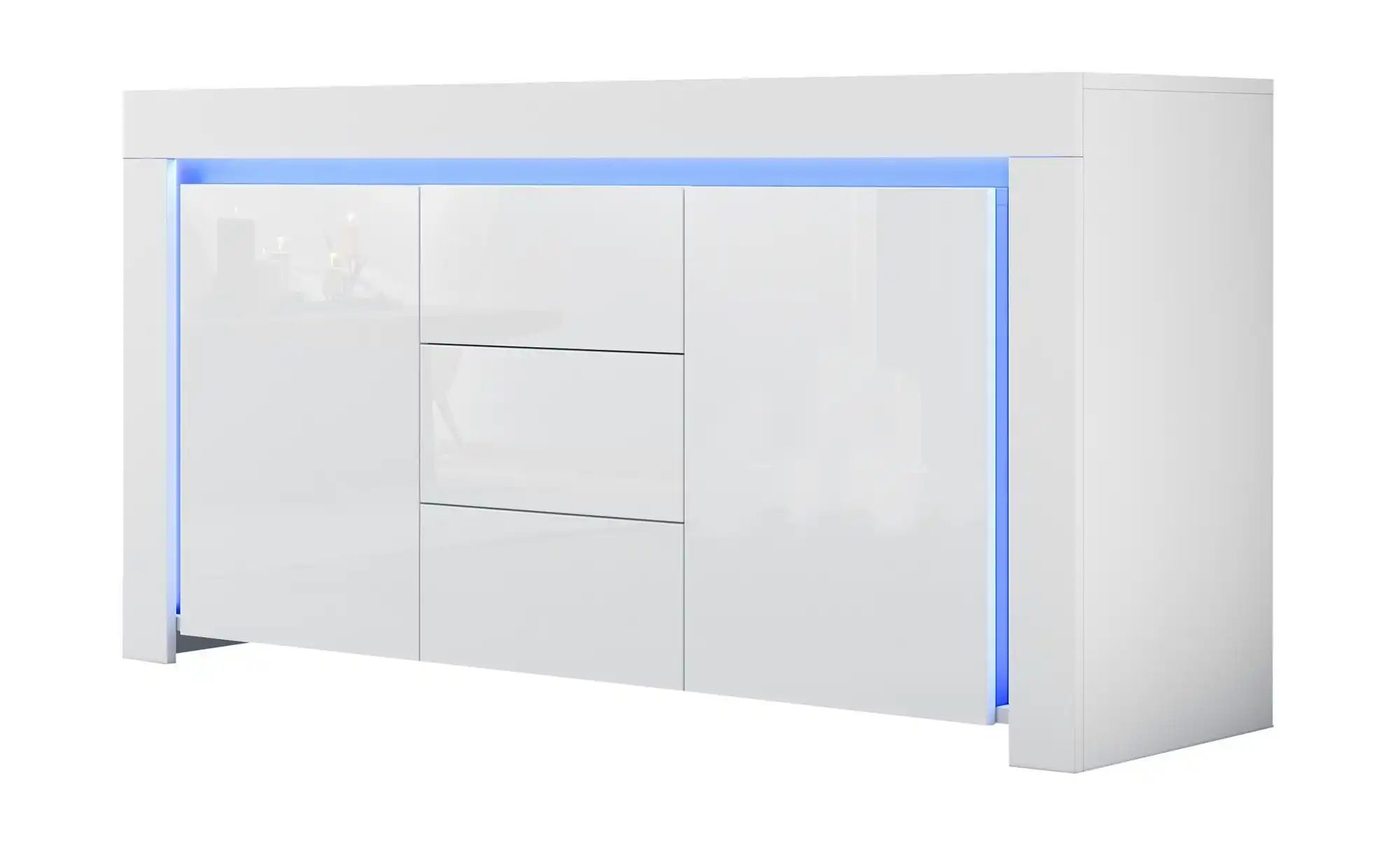 Sideboard   ¦ weiß ¦ Maße (cm): B: 140 H: 65 Kommoden & Sideboards > Sidebo günstig online kaufen