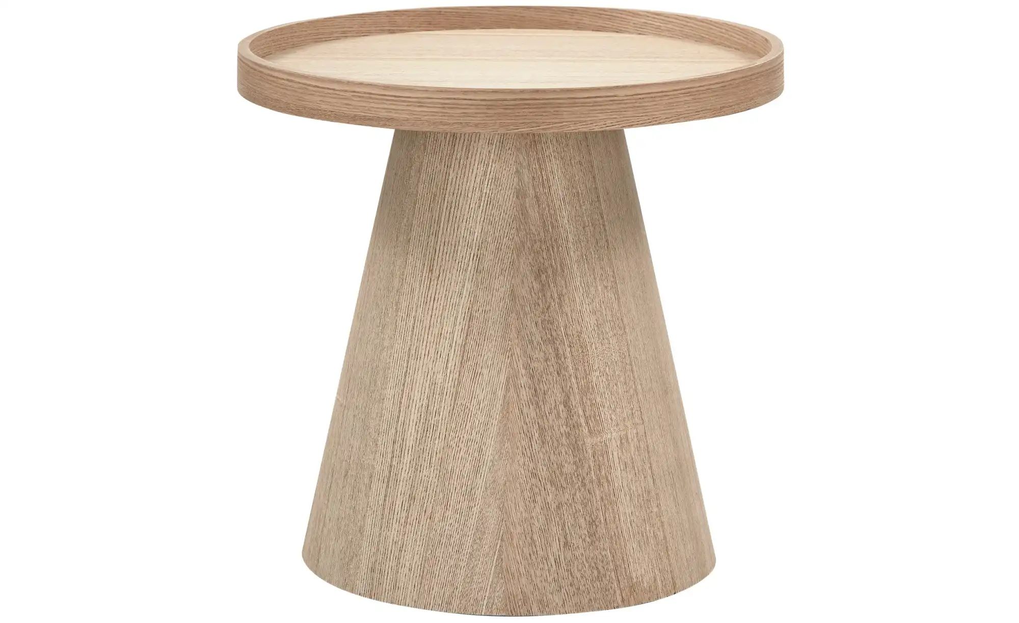WOOOD Beistelltisch   ¦ holzfarben ¦ Maße (cm): H: 38  Ø: 39 Tische > Beist günstig online kaufen