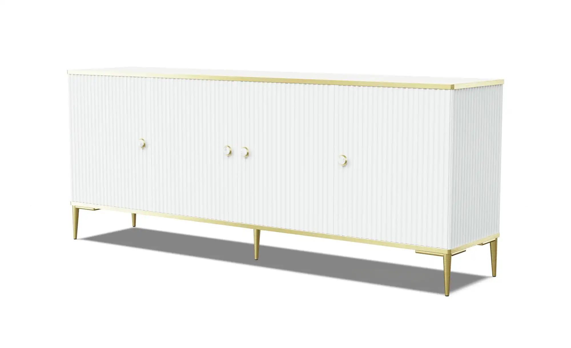 Sideboard    weiß  Maße (cm): B: 182 H: 73 | 05903769736270