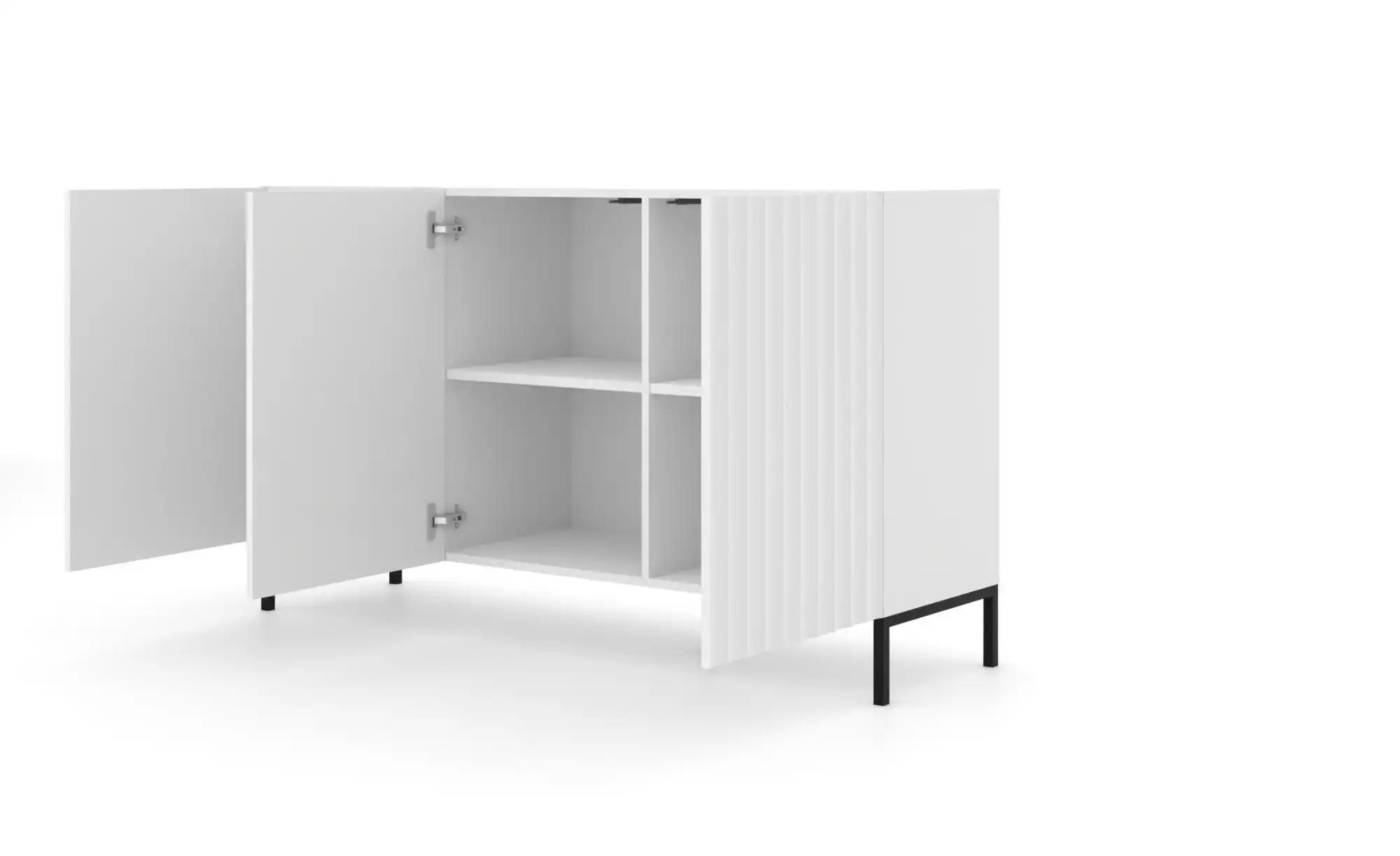 Sideboard   ¦ weiß ¦ Maße (cm): B: 150 H: 87 Kommoden & Sideboards > Sidebo günstig online kaufen