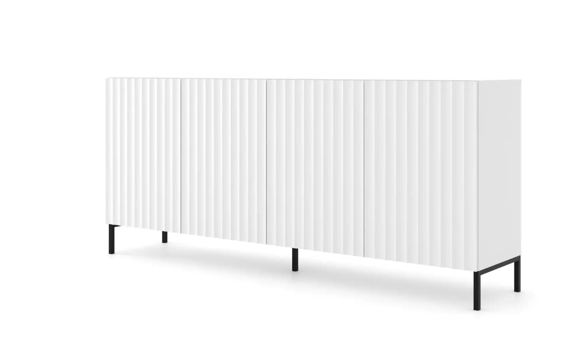 Sideboard   ¦ weiß ¦ Maße (cm): B: 200 H: 87 Kommoden & Sideboards > Sidebo günstig online kaufen