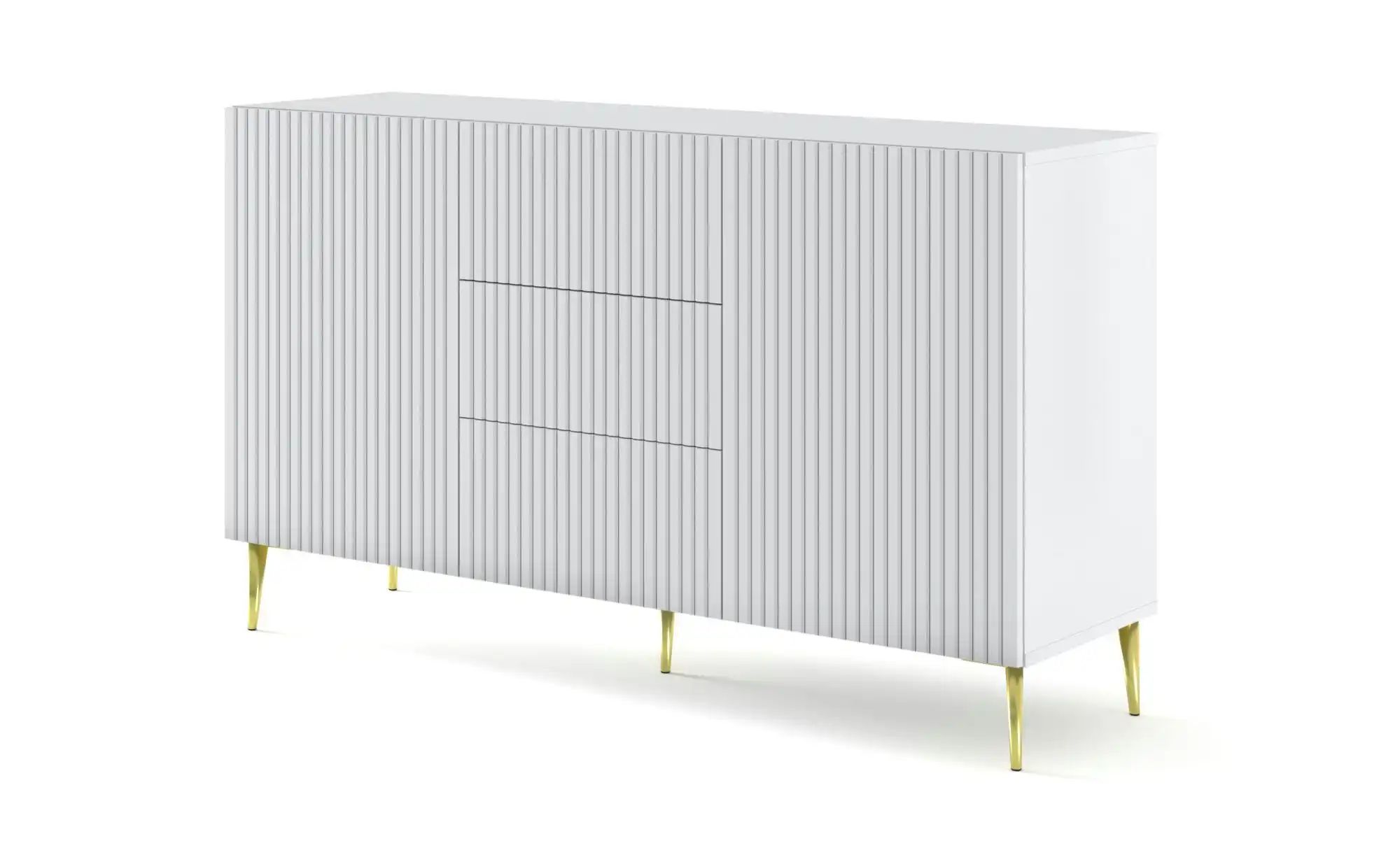 Sideboard   ¦ weiß ¦ Maße (cm): B: 150 H: 87 Kommoden & Sideboards > Sidebo günstig online kaufen