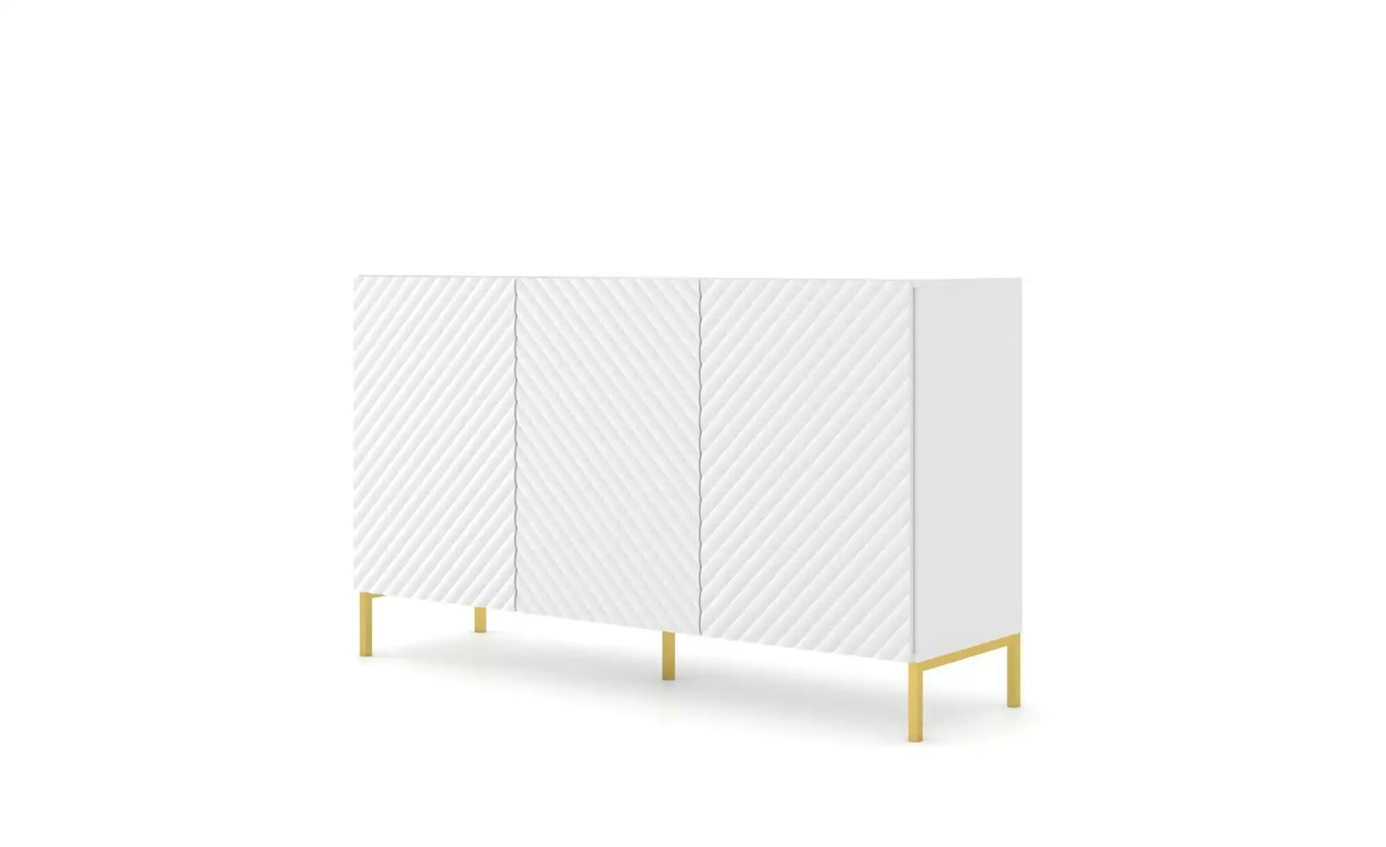 Sideboard   ¦ weiß ¦ Maße (cm): B: 150 H: 87 Kommoden & Sideboards > Sidebo günstig online kaufen