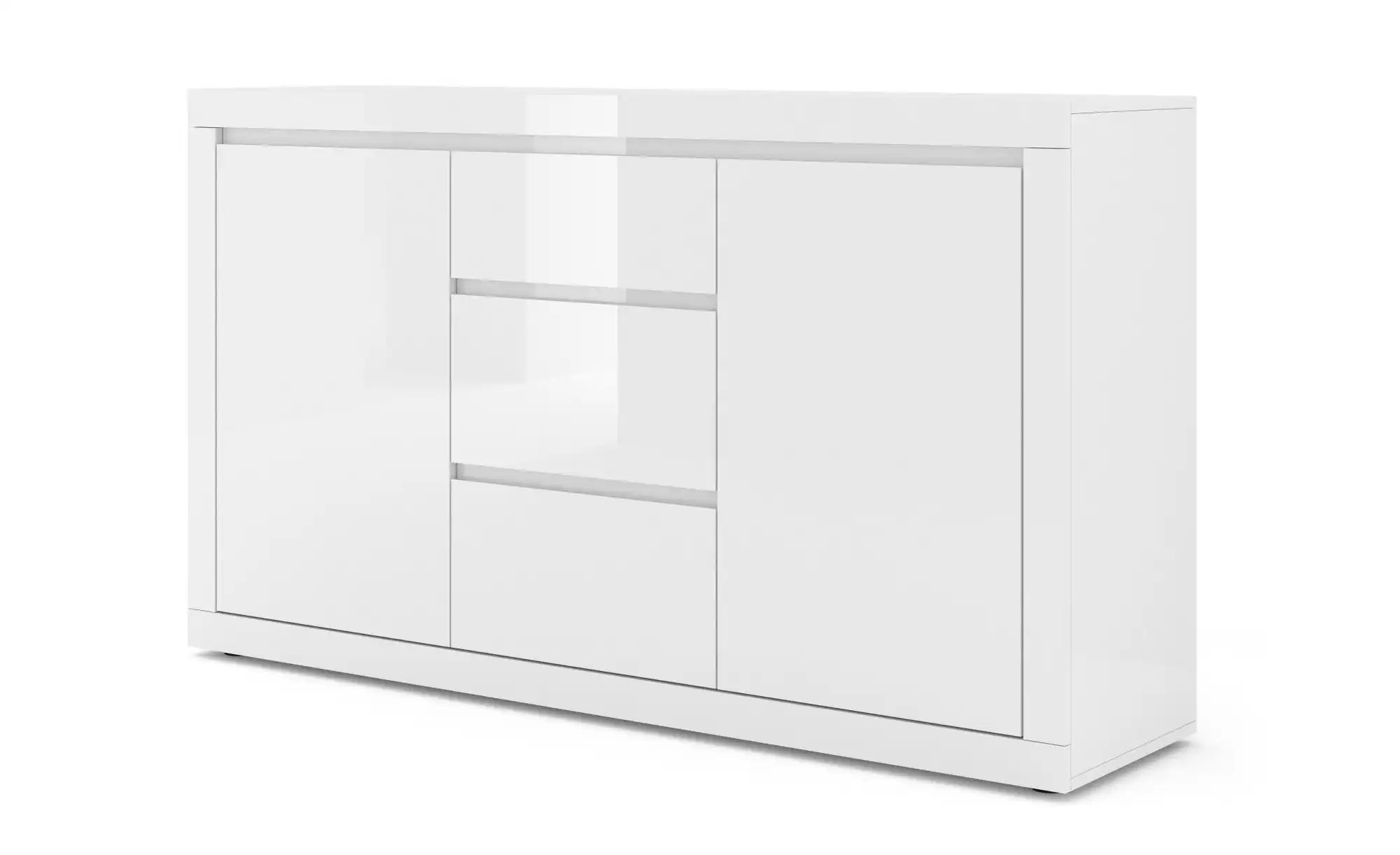 Sideboard   ¦ weiß ¦ Maße (cm): B: 150 H: 89 Kommoden & Sideboards > Sidebo günstig online kaufen