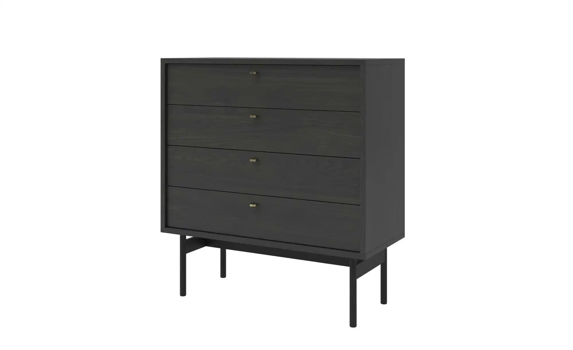 Selsey Kommode    schwarz  Maße (cm): B: 85,5 H: 91,9 | 05902622543932