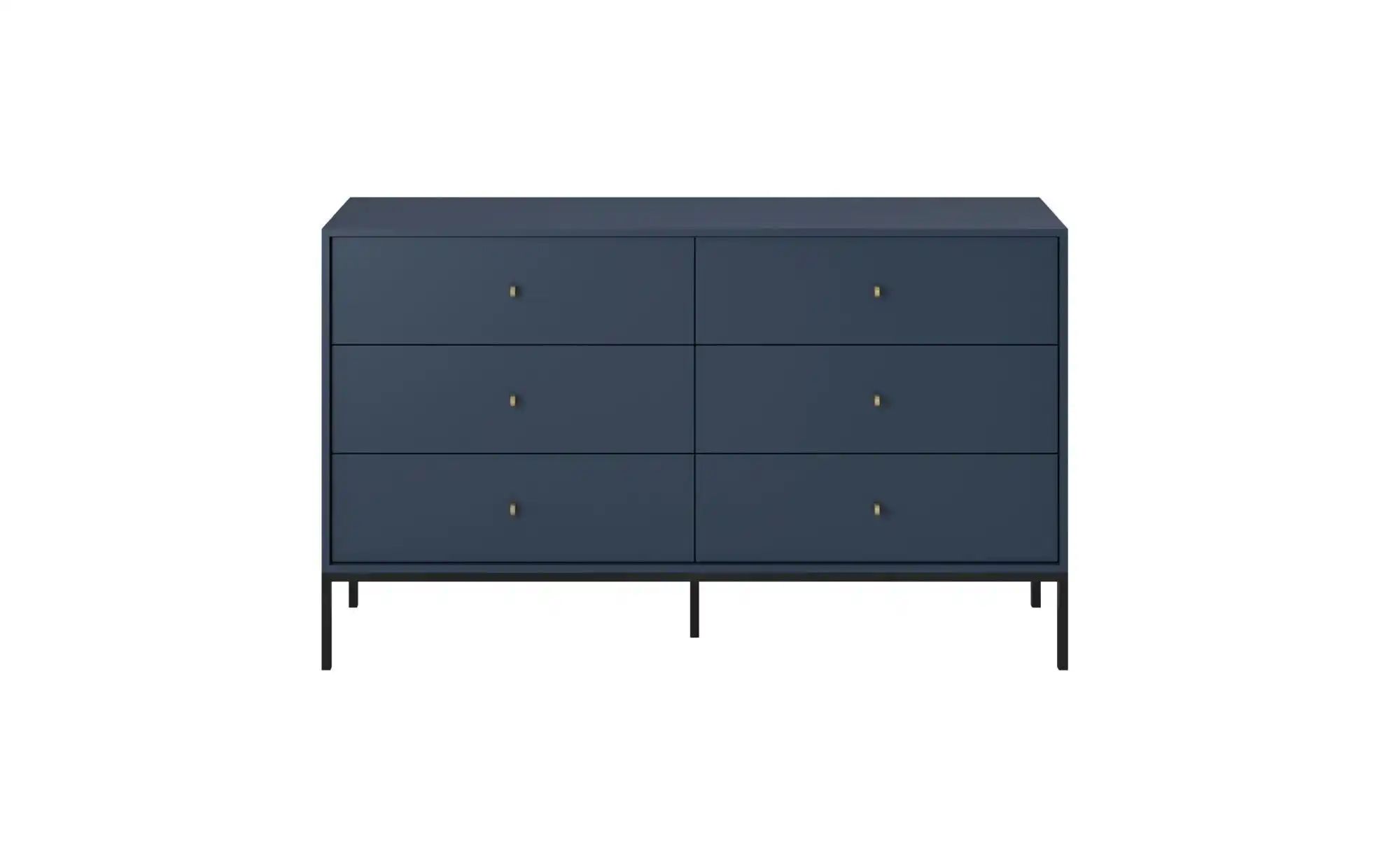 Thumbnail - Selsey Kommode ¦ blau ¦ Maße (cm): B: 153,4 H: 91 Kommoden & Sideboards > Kommoden - Höffner