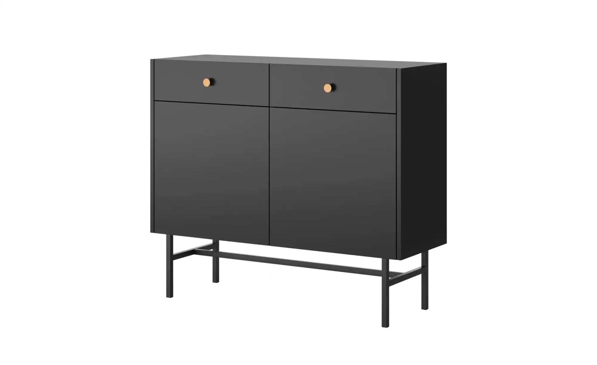 Selsey Sideboard    schwarz  Maße (cm): B: 104,4 H: 89,4 | 05902622527710