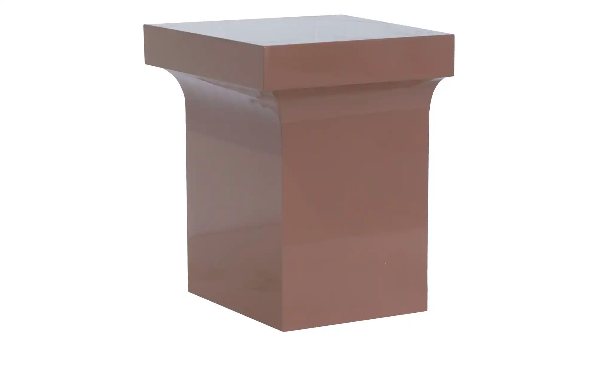 Höffner Selection Beistelltisch Mona ¦ braun ¦ Maße (cm): B: 40 H: 40 T: 50.5 Tische > Beistelltische > Beistelltische ohne Rollen - Höffner