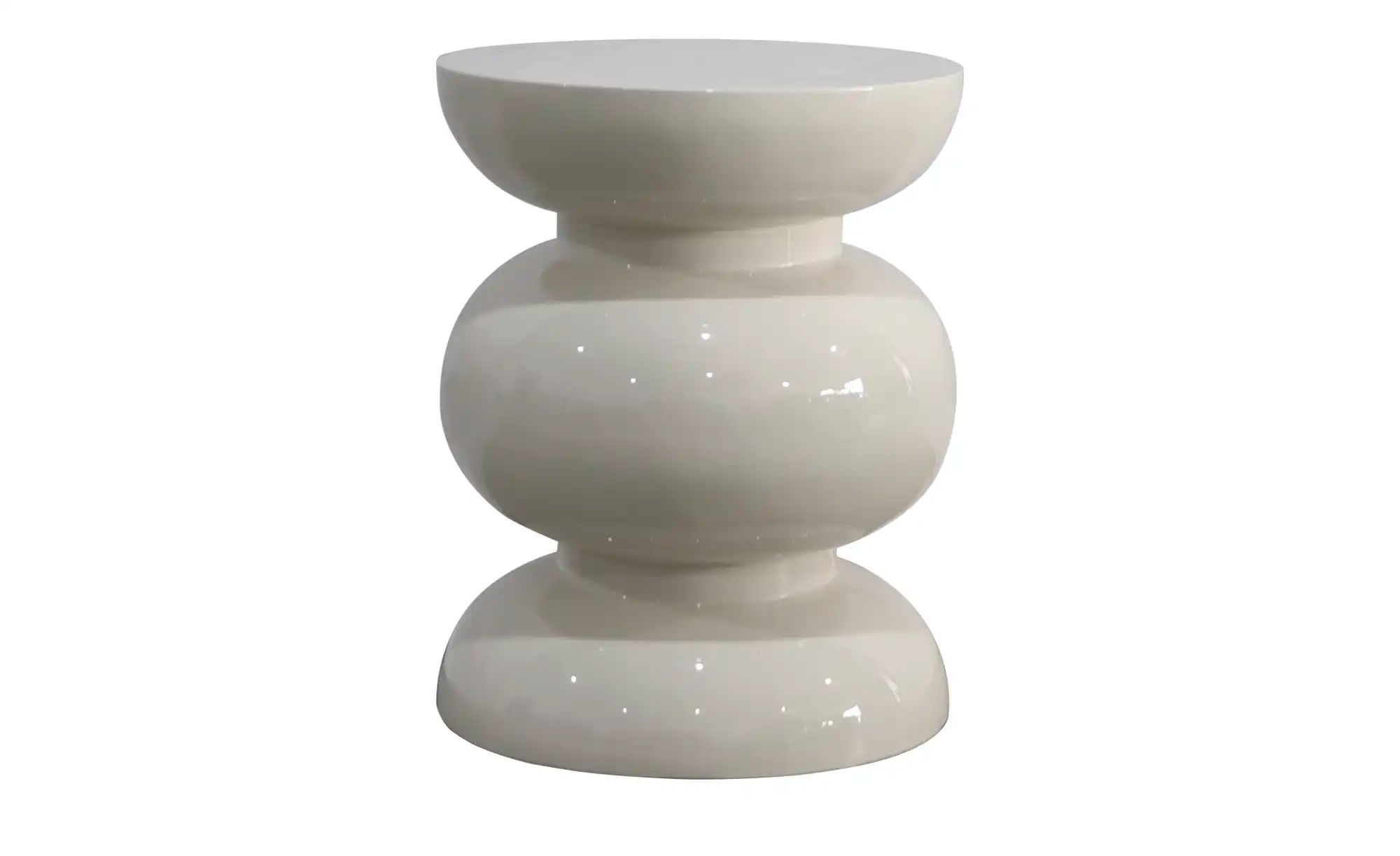 Höffner Selection Beistelltisch Morena ¦ beige ¦ Maße (cm): H: 51,5 Ø: 40 Tische > Beistelltische > Beistelltische ohne Rollen - Höffner