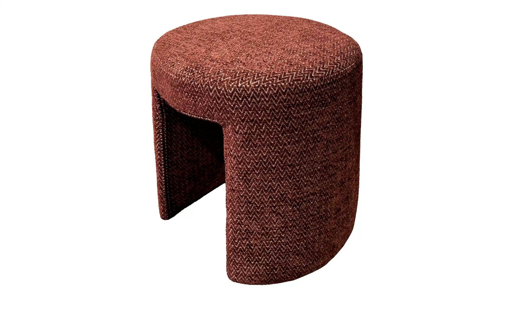 Höffner Selection Hocker Sarina ¦ rot ¦ Maße (cm): B: 49,5 H: 46 T: 46.0 Hocker - Höffner
