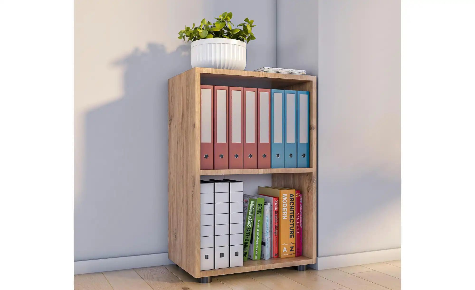 Regal  Ulsa ¦ holzfarben ¦ Maße (cm): B: 49 H: 74 Regale > Büroregale - Höf günstig online kaufen