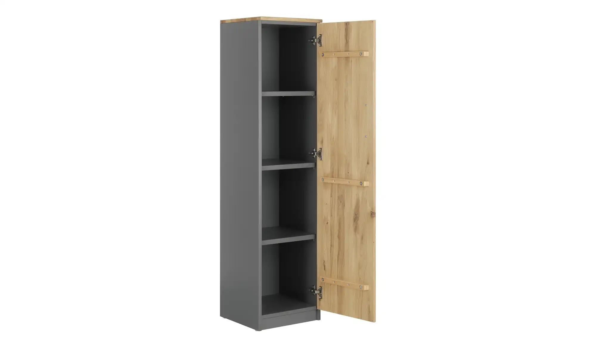 Aktenschrank  SOLIDLine ¦ grau ¦ Maße (cm): B: 40 H: 159,8 T: 40 Schränke > günstig online kaufen