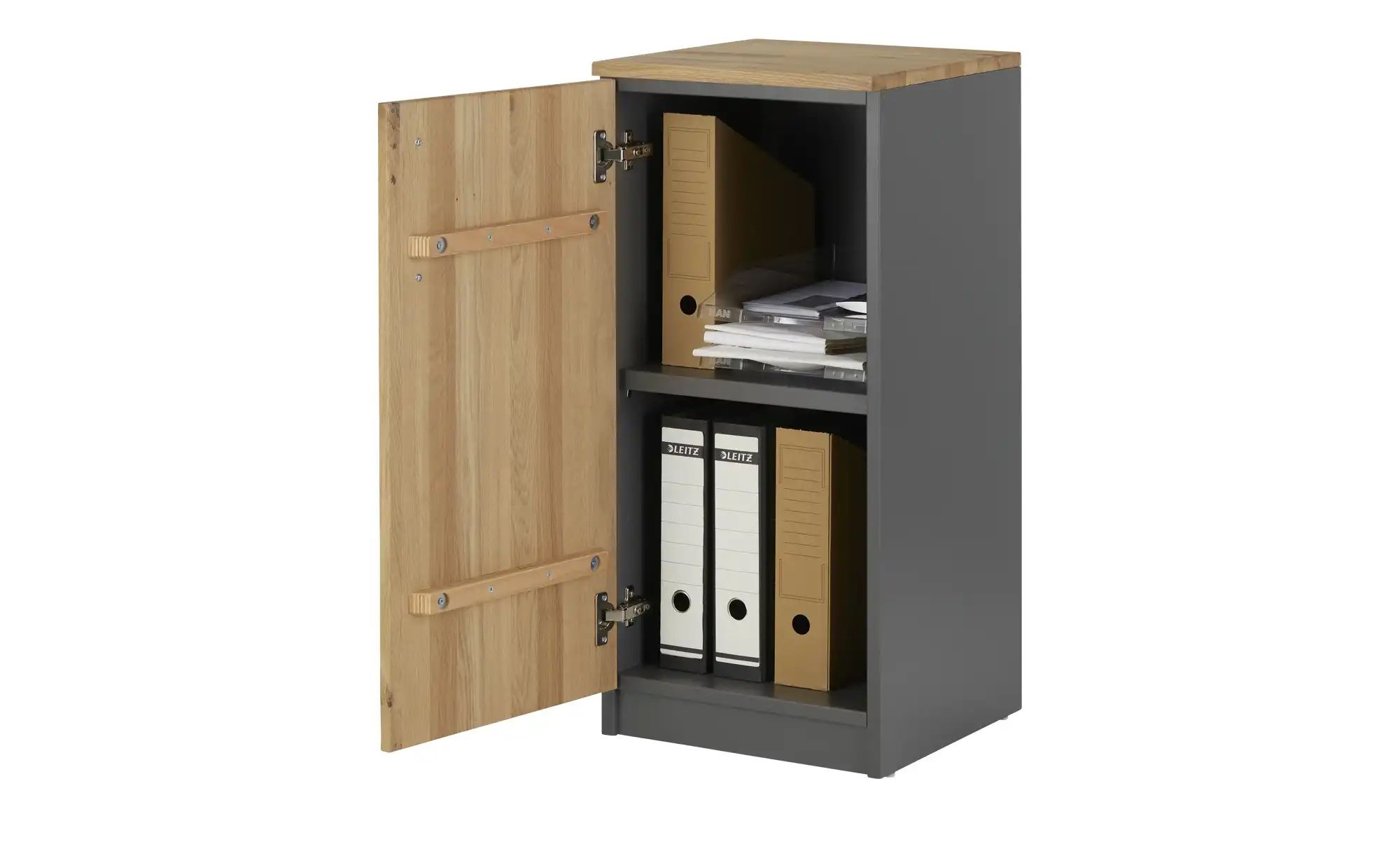 Aktenschrank  SOLIDLine ¦ grau ¦ Maße (cm): B: 40 H: 83 T: 40 Schränke > Ak günstig online kaufen