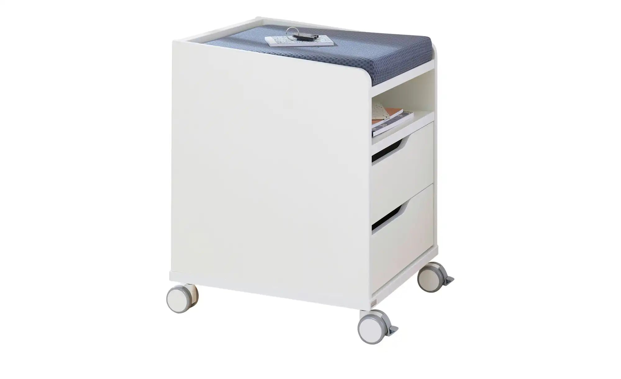 Thumbnail - PAIDI Rollcontainer  Rollcontainer 2S ¦ weiß ¦ Maße (cm): B: 43,3 H: 60,5 T: 47.6 Schränke > Container - Höffner