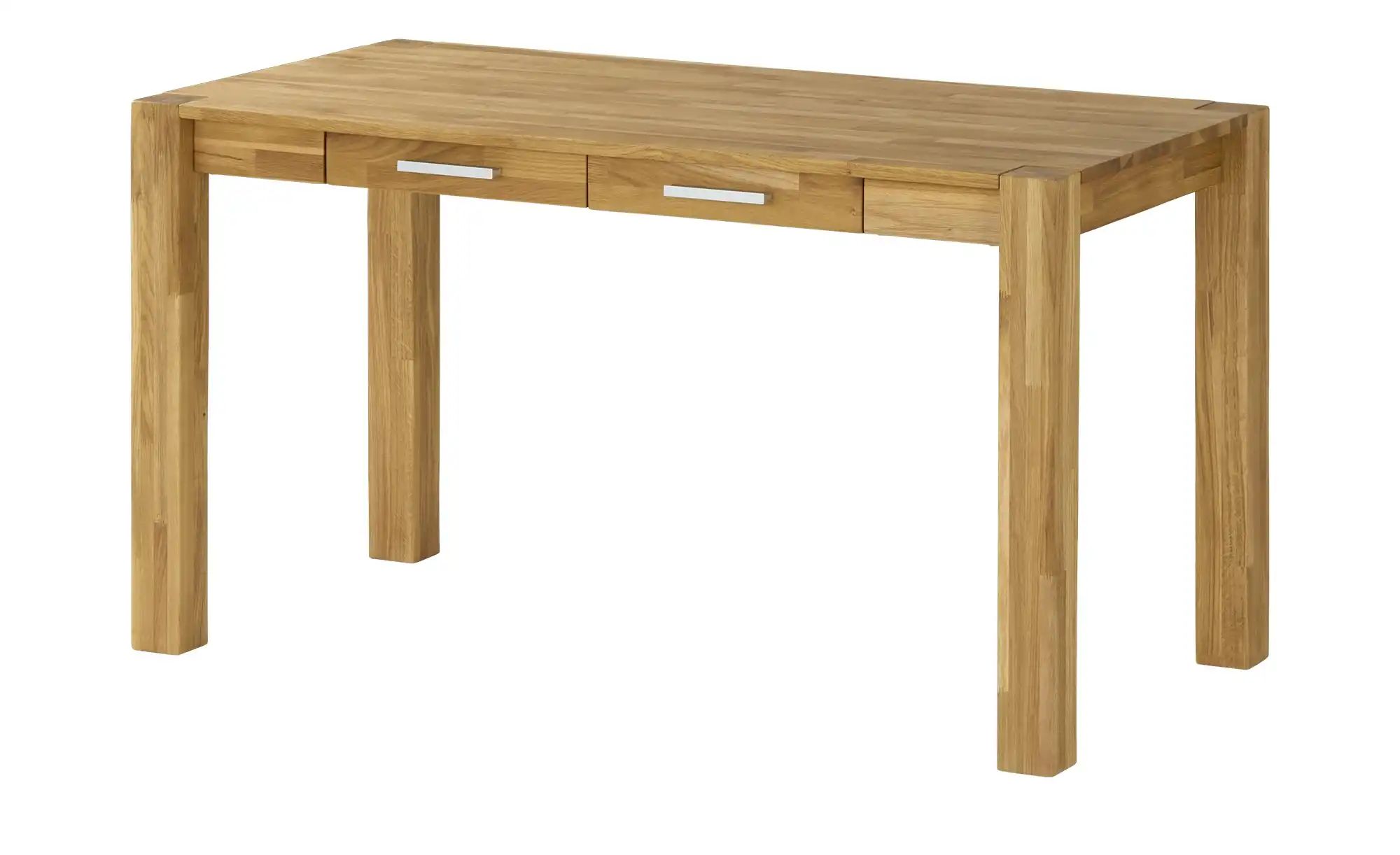 Schreibtisch  Chemnitz ¦ holzfarben ¦ Maße (cm): B: 140 H: 76 T: 70.0 Tisch günstig online kaufen