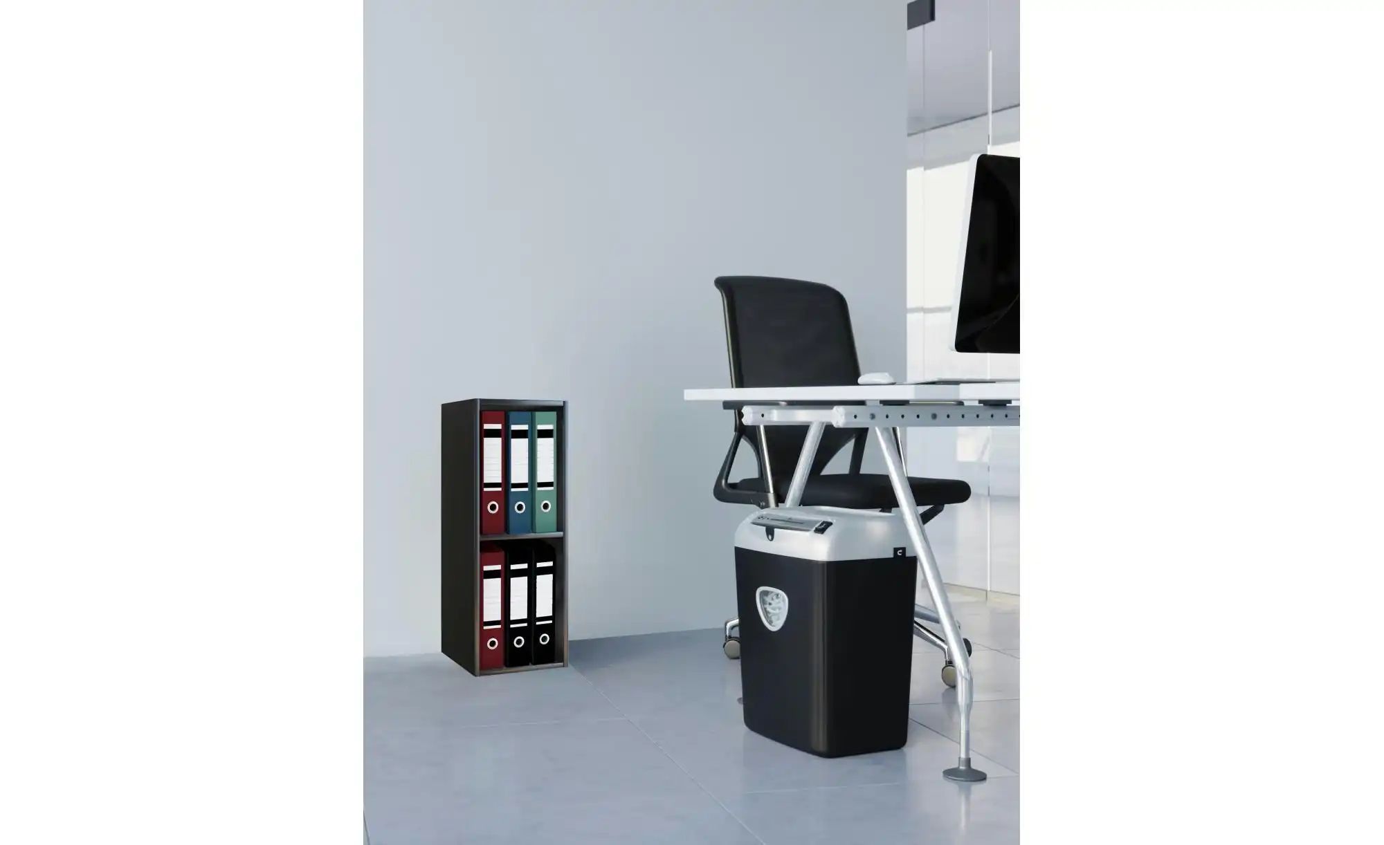 Standregal  Offas ¦ schwarz ¦ Maße (cm): B: 34 H: 72 T: 30.0 Regale > Büror günstig online kaufen