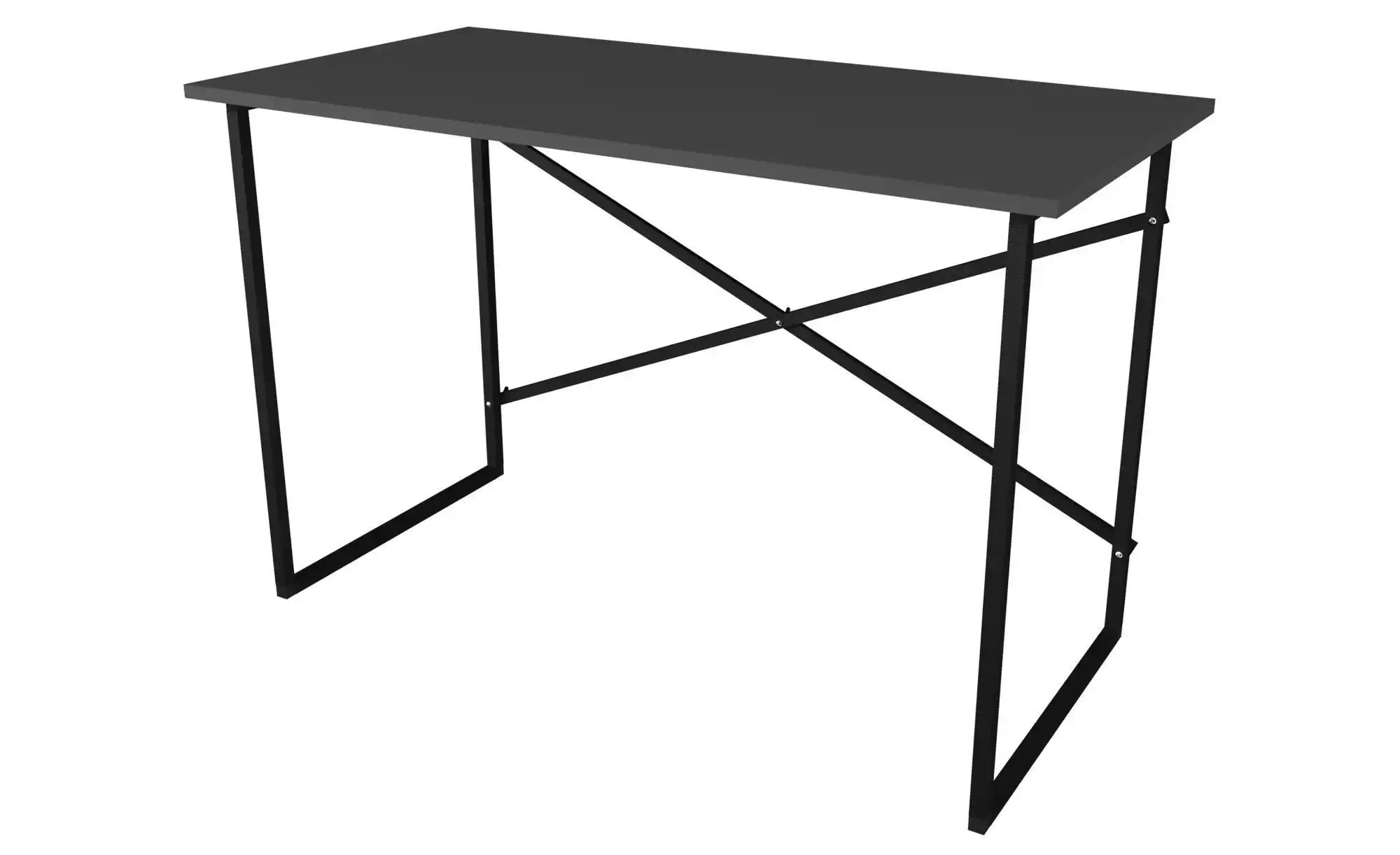 Schreibtisch  Vadar ¦ grau ¦ Maße (cm): B: 90 H: 75 Tische > Schreibtische günstig online kaufen