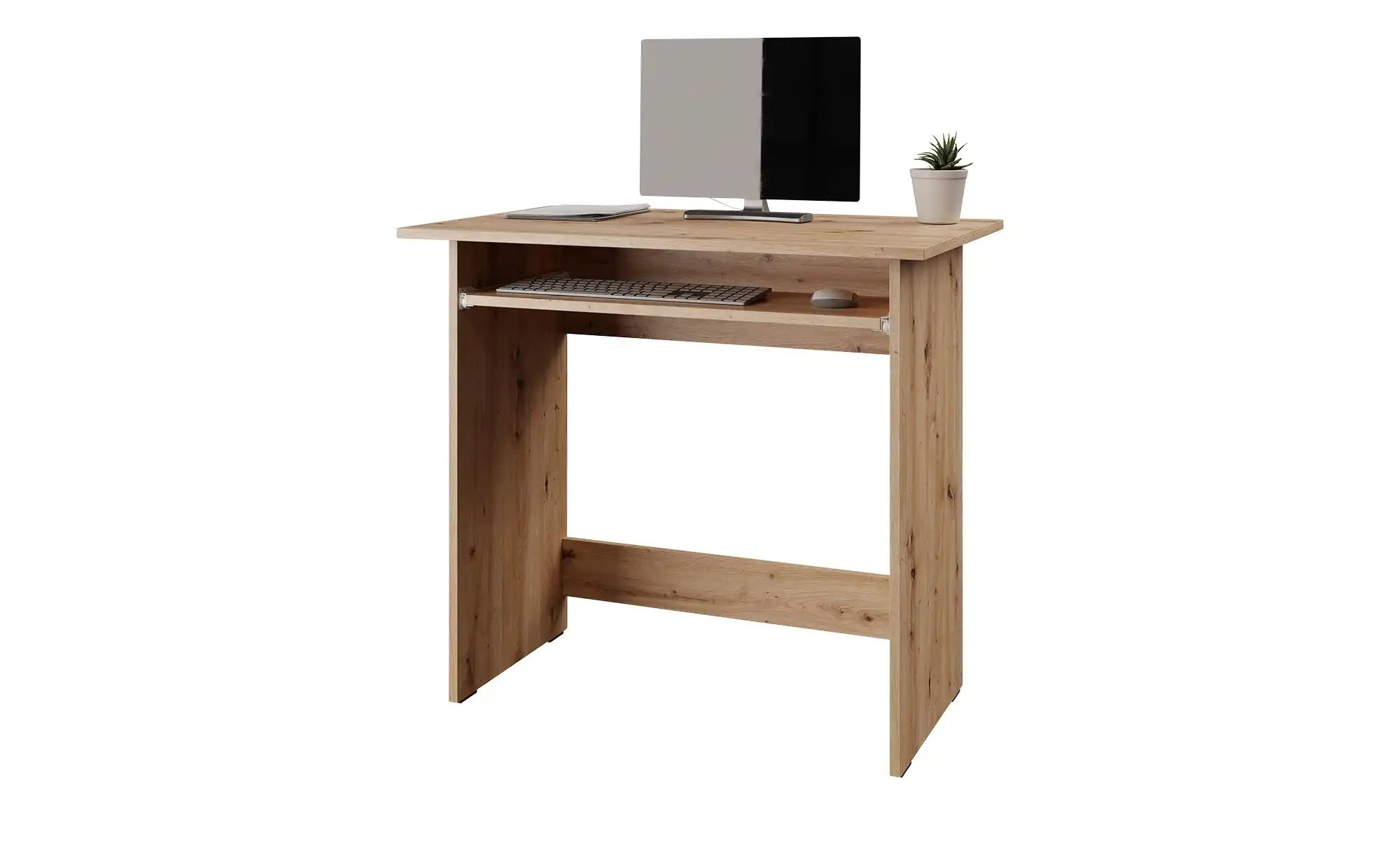 Schreibtisch  Lune ¦ holzfarben ¦ Maße (cm): B: 82 H: 74 T: 51.0 Tische > C günstig online kaufen