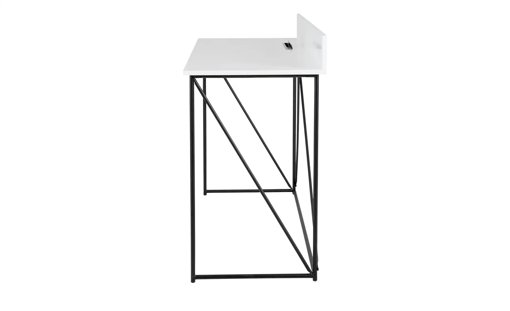 Thumbnail - Schreibtisch mit Tabletthalter  Work ¦ weiß ¦ Maße (cm): B: 120 H: 75 T: 48.0 Tische > Schreibtische - Höffner