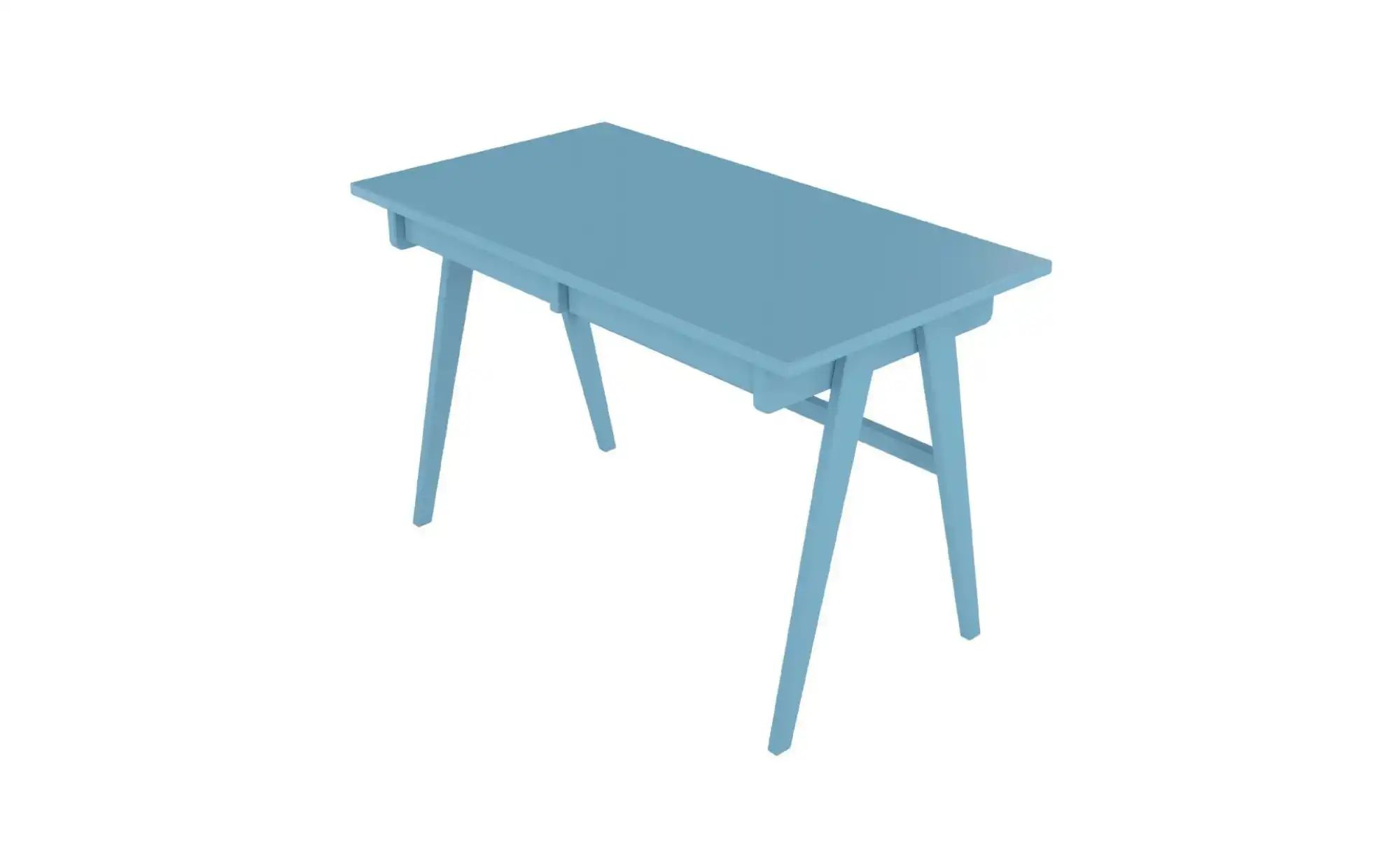 Schreibtisch   ¦ blau ¦ Maße (cm): B: 120 H: 75,5 Tische > Schreibtische - günstig online kaufen
