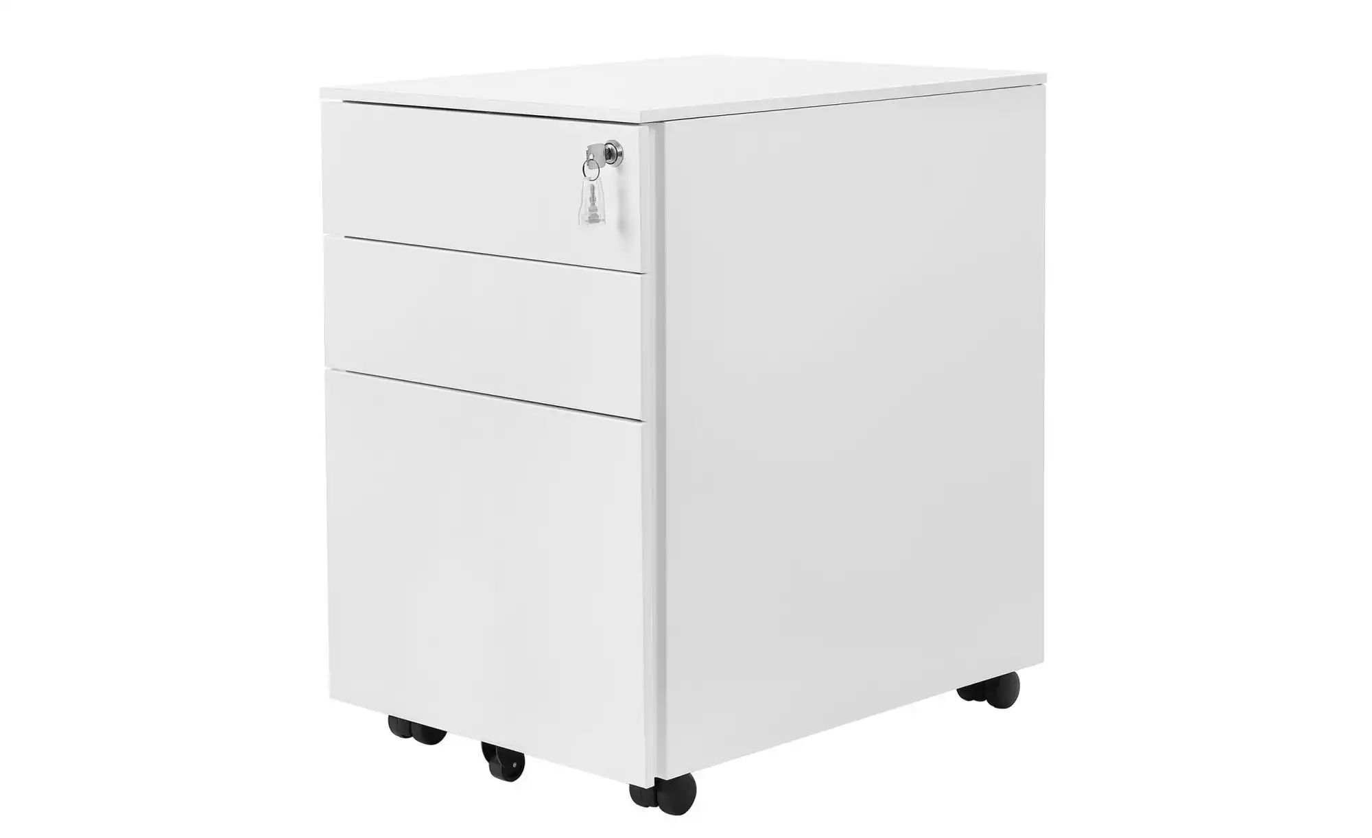 Rollcontainer   ¦ weiß ¦ Maße (cm): B: 39 H: 60 Schränke > Container - Höff günstig online kaufen