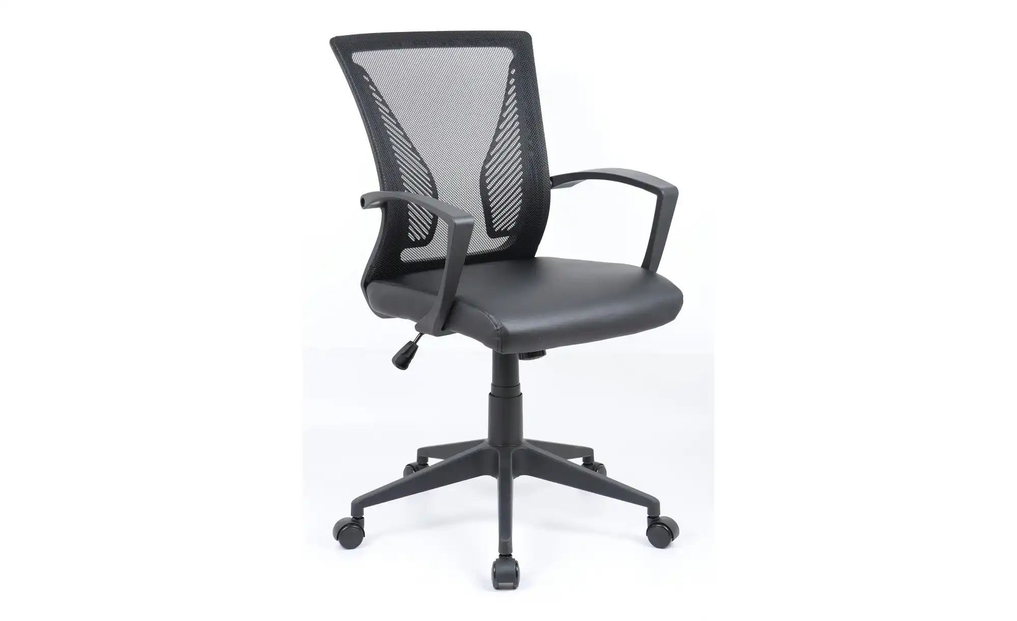 Bürostuhl   ¦ schwarz ¦ Maße (cm): B: 48 H: 92 Stühle > Bürostühle - Höffne günstig online kaufen