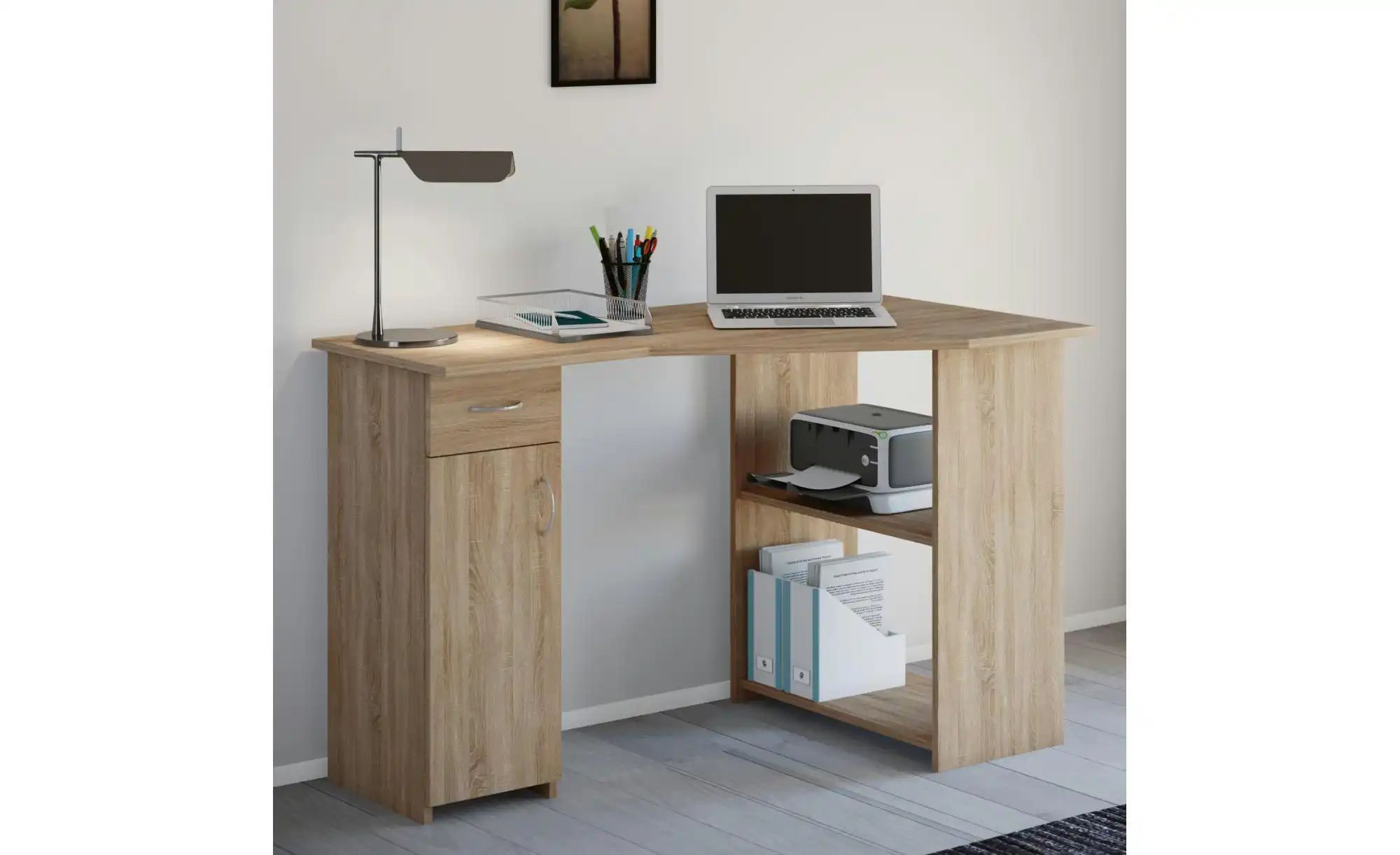 Eckschreibtisch  Linzia ¦ holzfarben ¦ Maße (cm): B: 118 H: 77 Tische > Sch günstig online kaufen