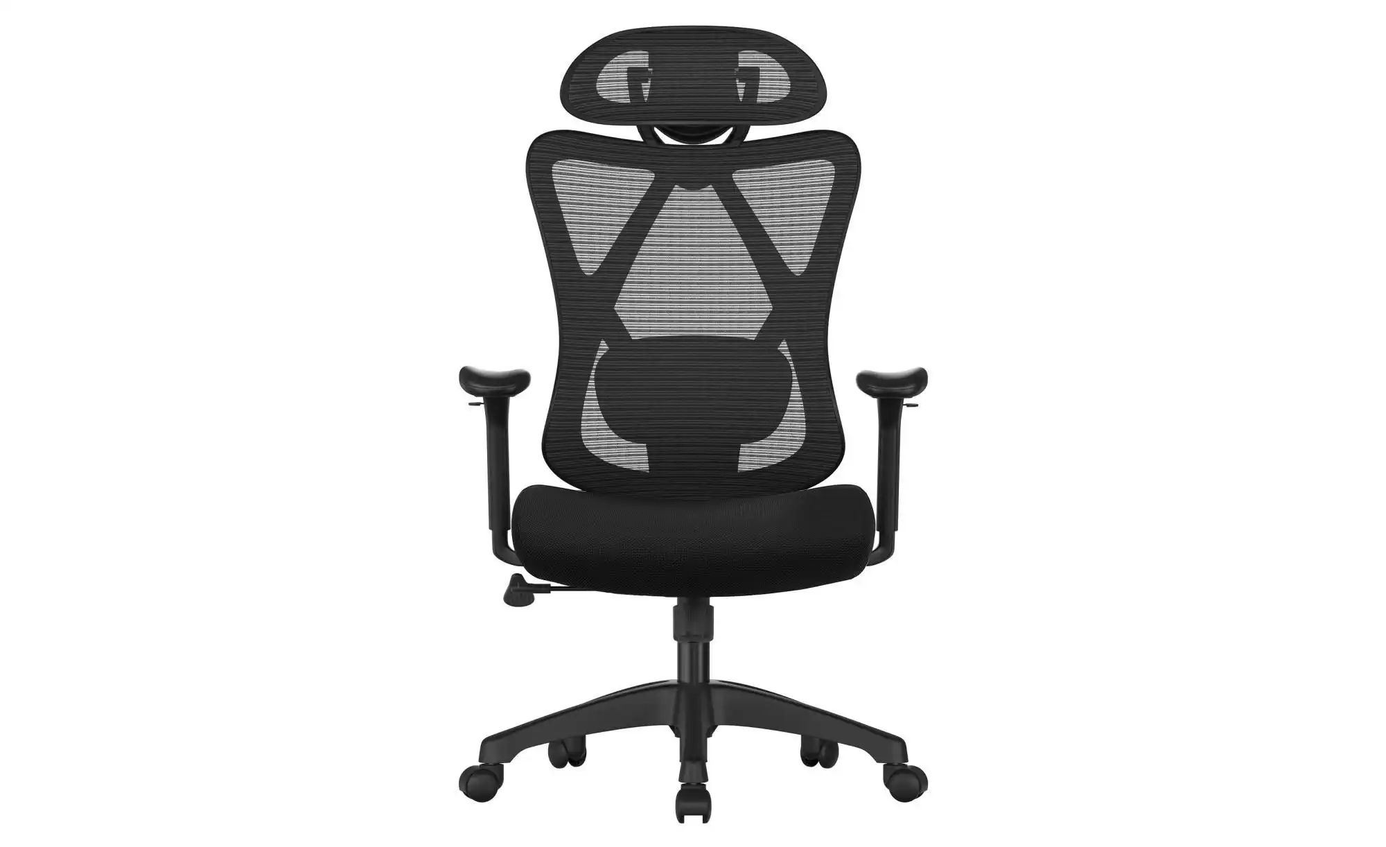Bürostuhl   ¦ schwarz ¦ Maße (cm): B: 70 H: 115 Stühle > Bürostühle - Höffn günstig online kaufen