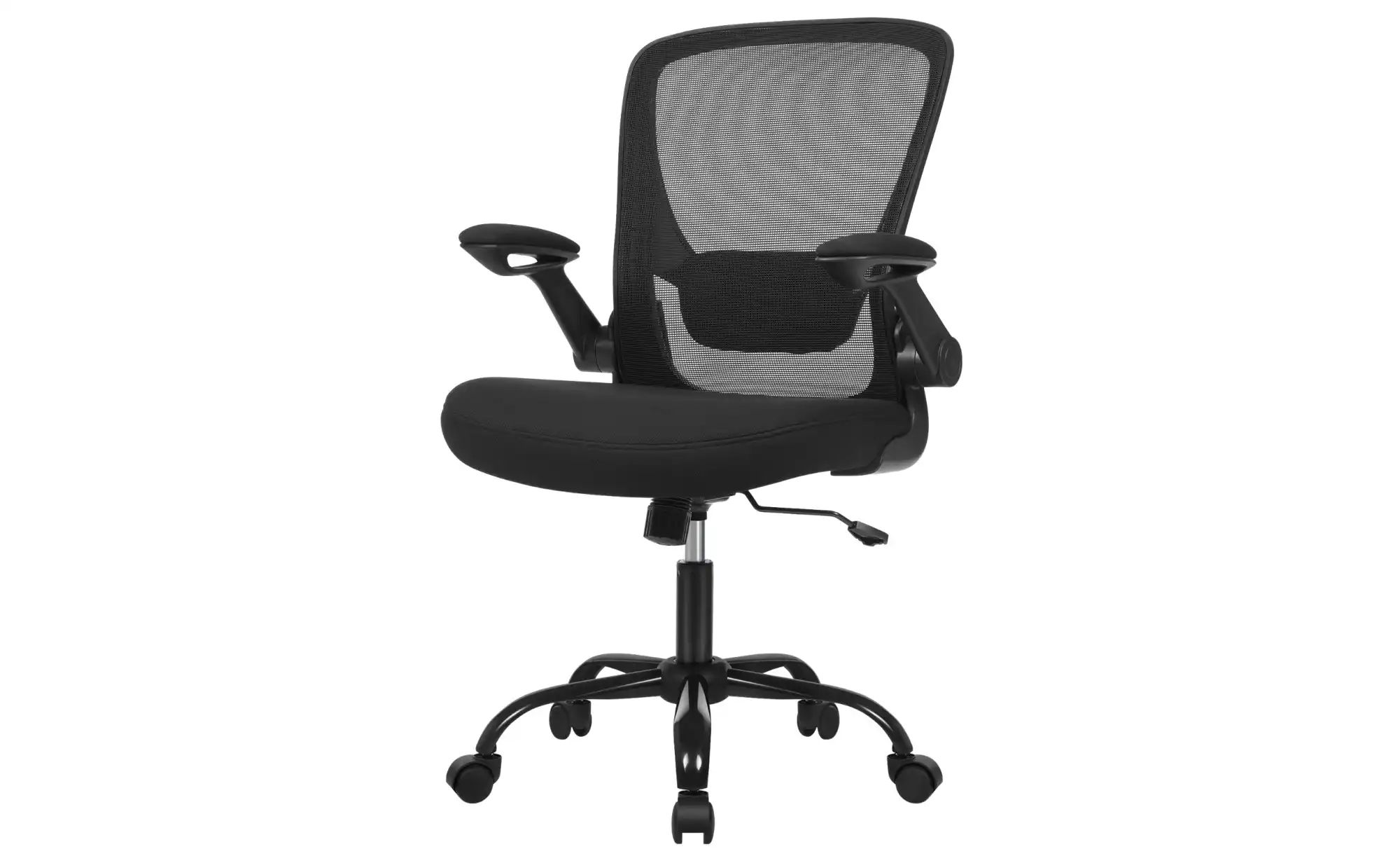Bürostuhl   ¦ schwarz ¦ Maße (cm): B: 64 H: 103 Stühle > Bürostühle - Höffn günstig online kaufen