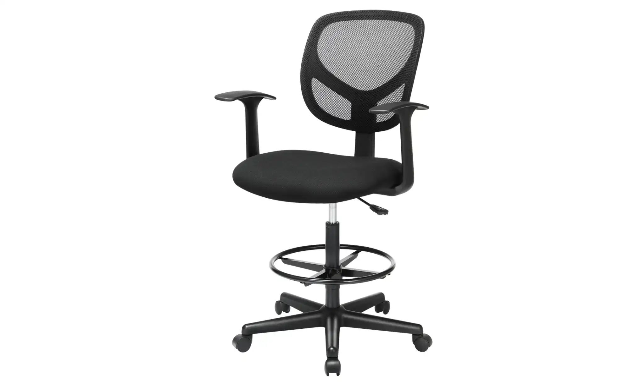Bürostuhl   ¦ schwarz ¦ Maße (cm): B: 64 H: 110 Stühle > Bürostühle - Höffn günstig online kaufen