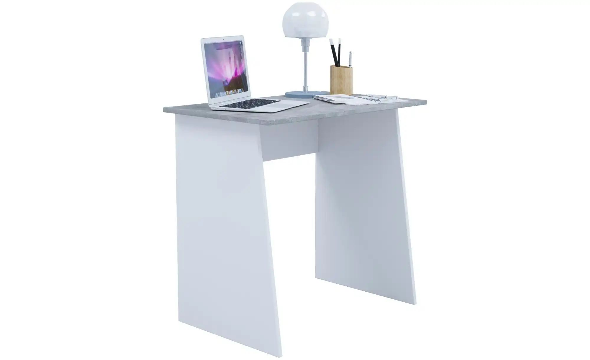 Schreibtisch   ¦ weiß ¦ Maße (cm): B: 80 H: 74 Tische > Schreibtische - Höf günstig online kaufen