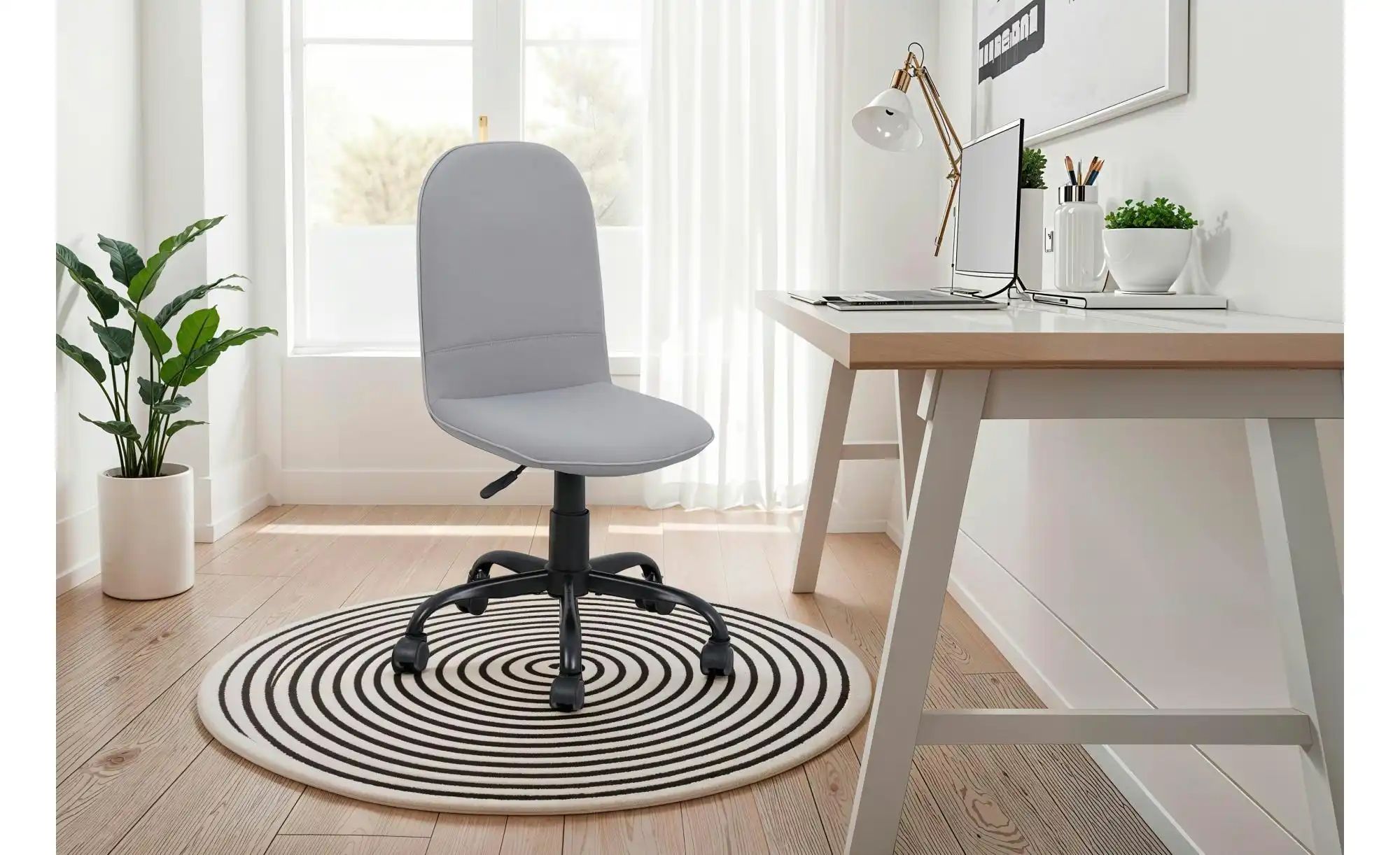 by Living Bürodrehstuhl   ¦ grau ¦ Maße (cm): B: 42 H: 95 Stühle > Bürostüh günstig online kaufen