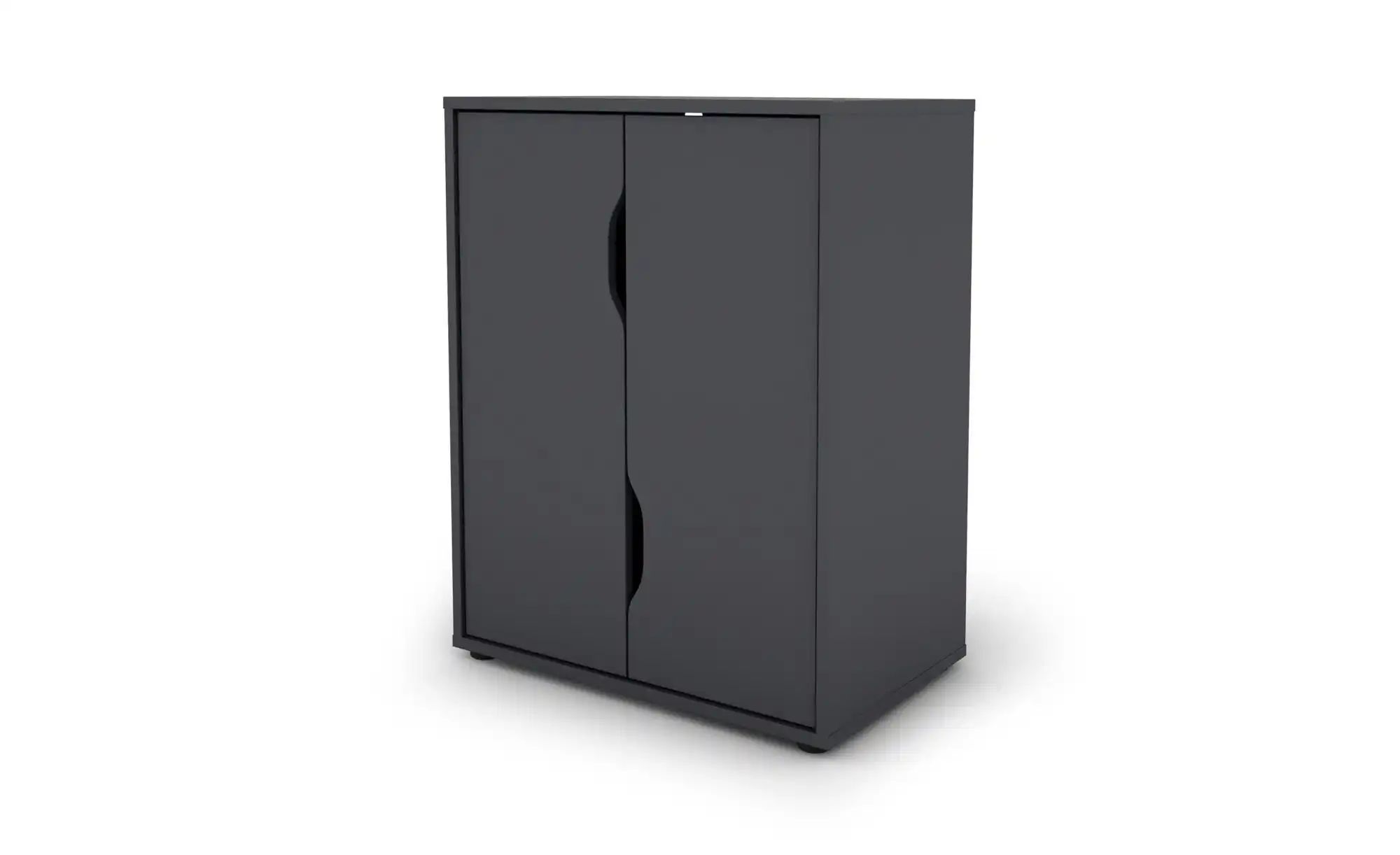 by Living Büroschrank   ¦ grau ¦ Maße (cm): B: 60 H: 76,5 Regale > Bürorega günstig online kaufen