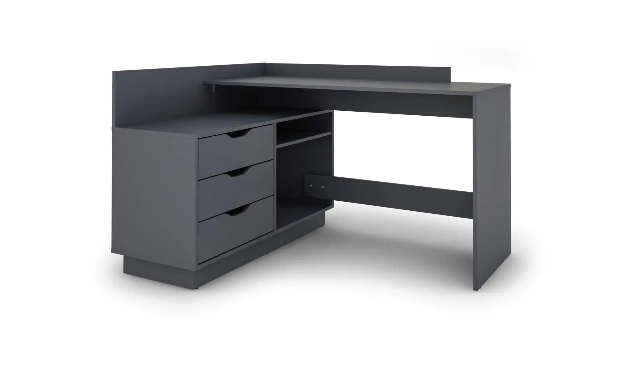 by Living Schreibtisch   ¦ grau ¦ Maße (cm): B: 129 H: 84 Tische > Computer günstig online kaufen