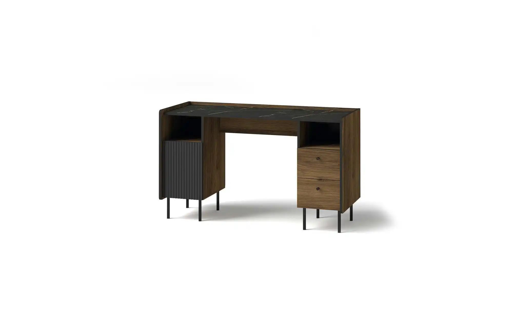 Schreibtisch   ¦ holzfarben ¦ Maße (cm): B: 135 H: 79 Tische > Schreibtisch günstig online kaufen
