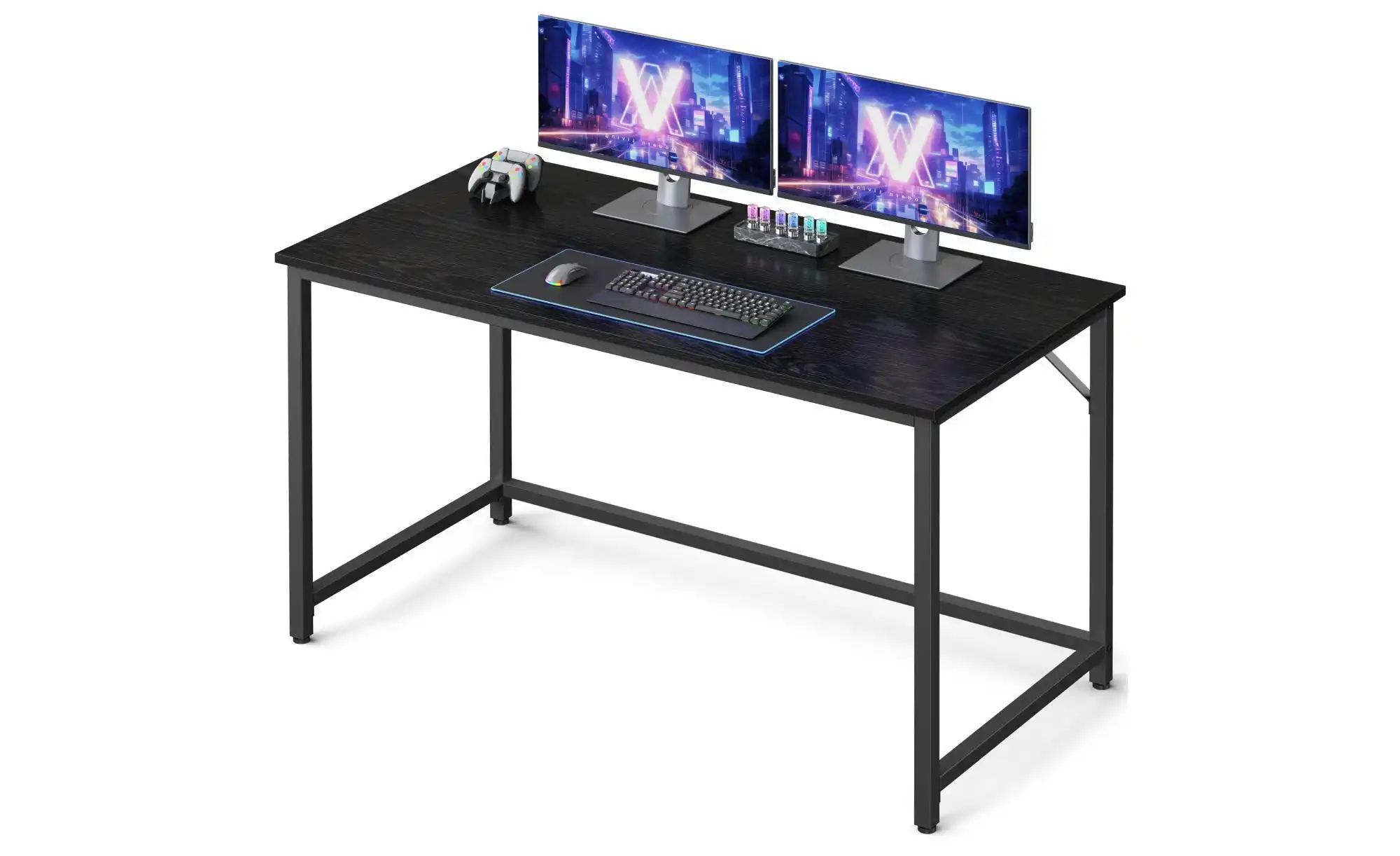 Schreibtisch   ¦ schwarz ¦ Maße (cm): B: 120 H: 75 Tische > Computertische günstig online kaufen