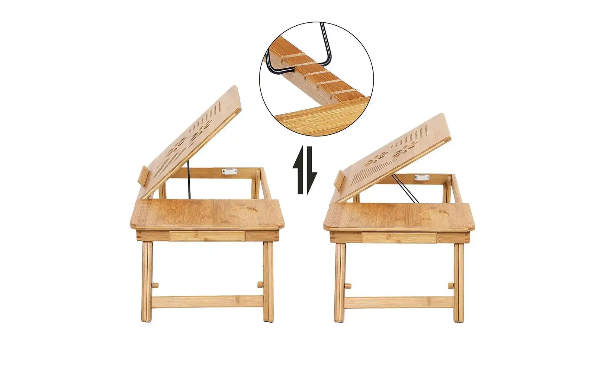 Thumbnail - Laptoptisch   ¦ holzfarben ¦ Maße (cm): B: 75 H: 22 Tische > Computertische - Höffner