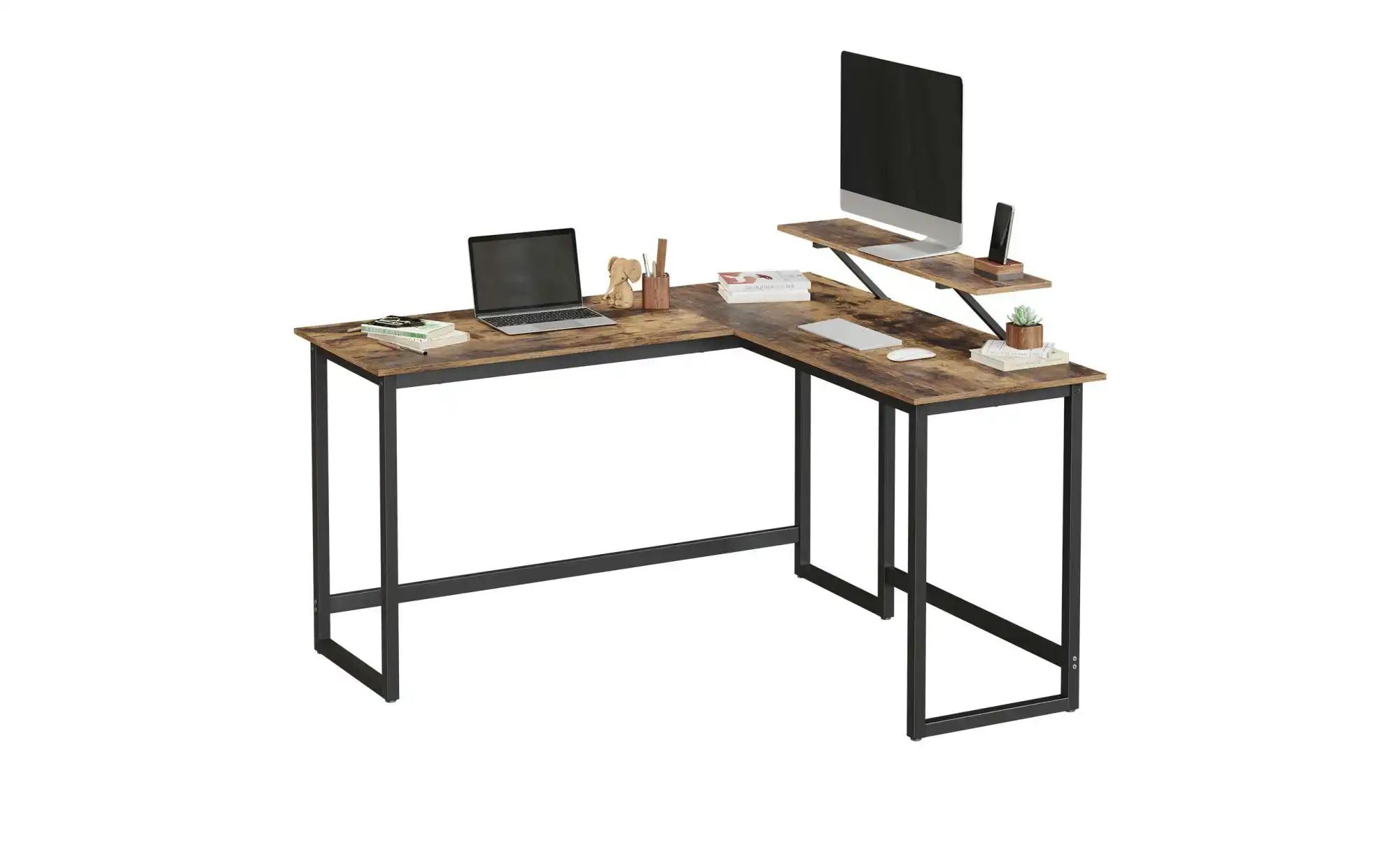 Schreibtisch   ¦ braun ¦ Maße (cm): B: 140 H: 76 Tische > Schreibtische - H günstig online kaufen