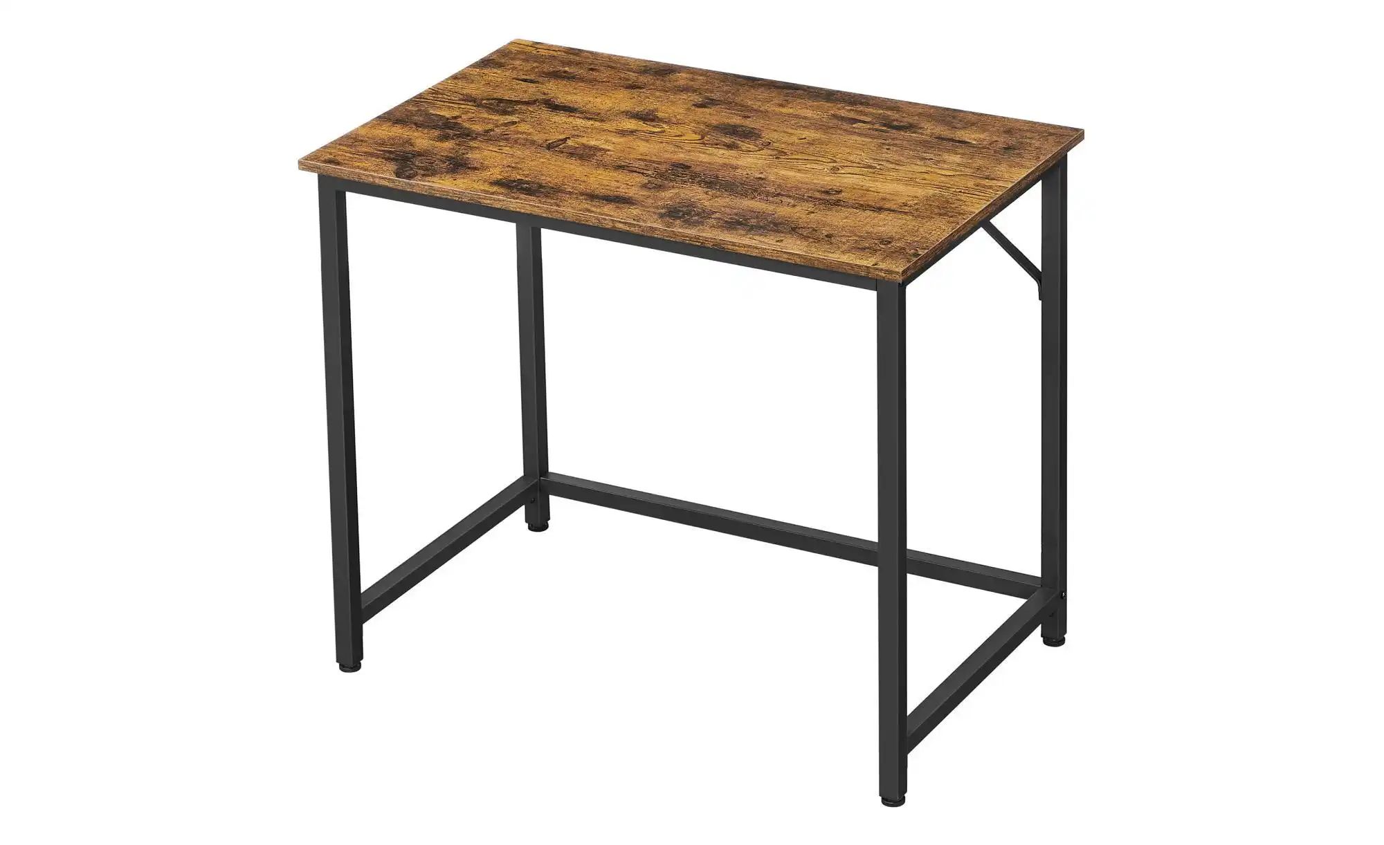 Schreibtisch   ¦ braun ¦ Maße (cm): B: 80 H: 75,5 Tische > Schreibtische - günstig online kaufen