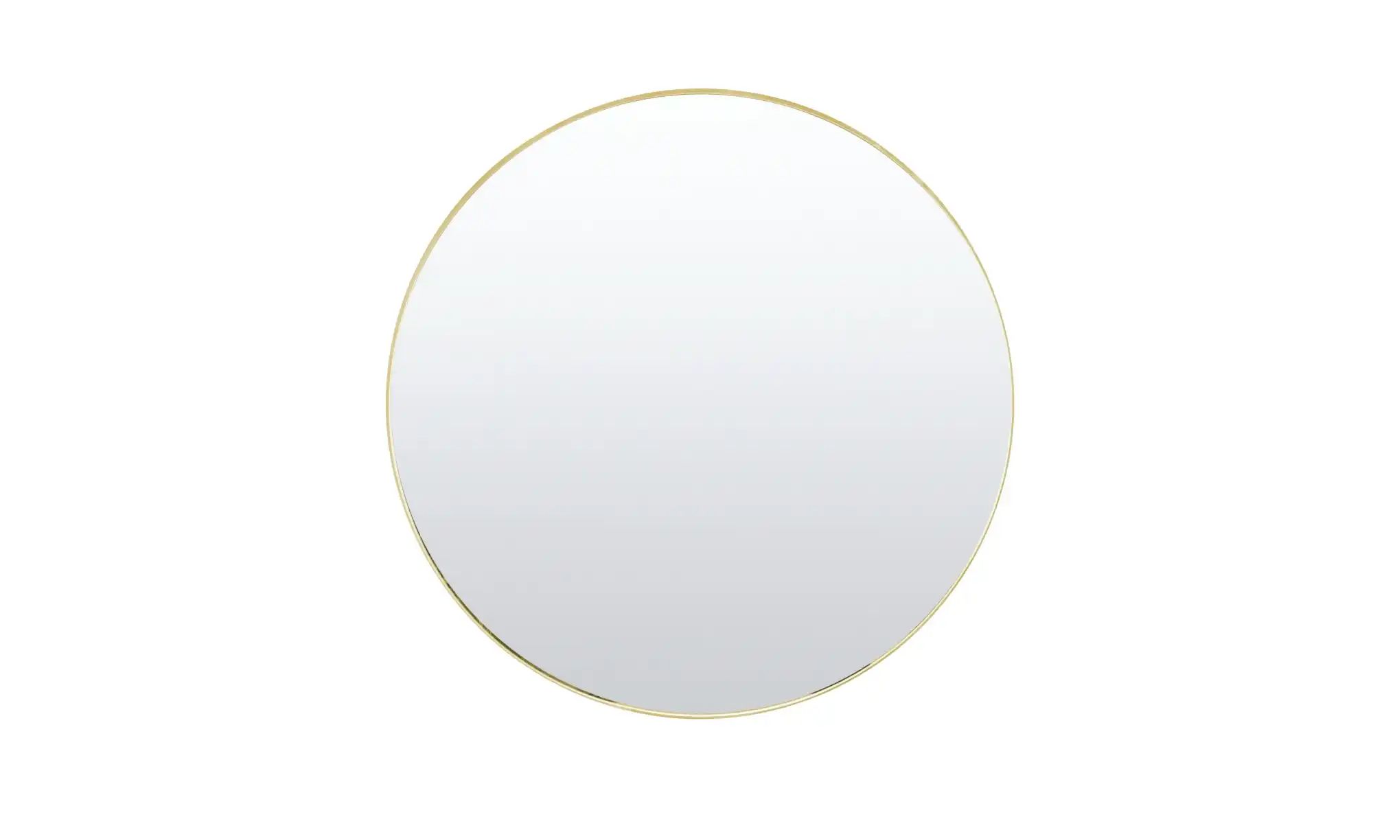 Spiegel 40 cm  ¦ gold ¦ Glas,Aluminium,Metall ¦ Maße (cm): B: 40 H: 40 T: 2 günstig online kaufen